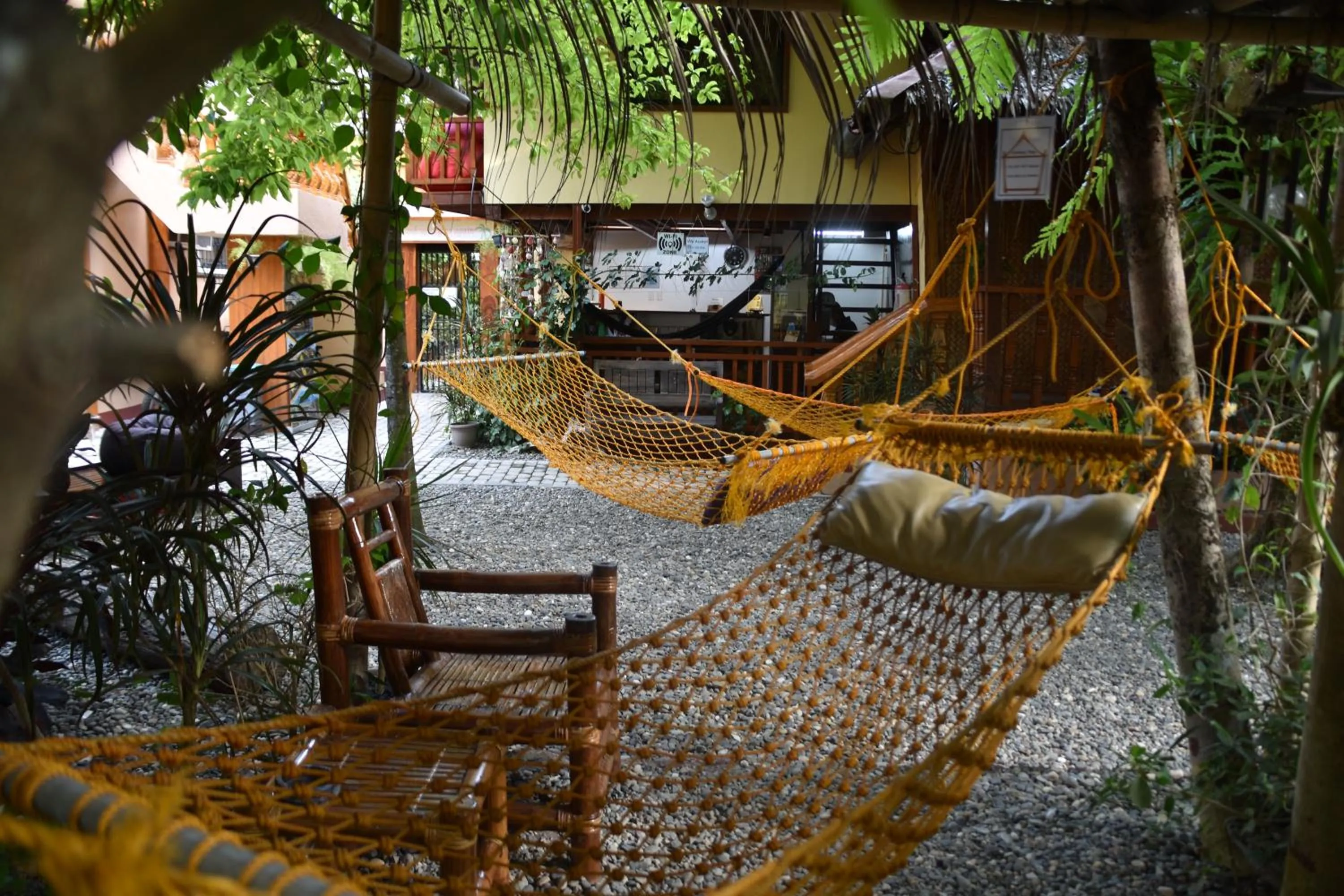 Garden in Roy's Rendezvous Boracay