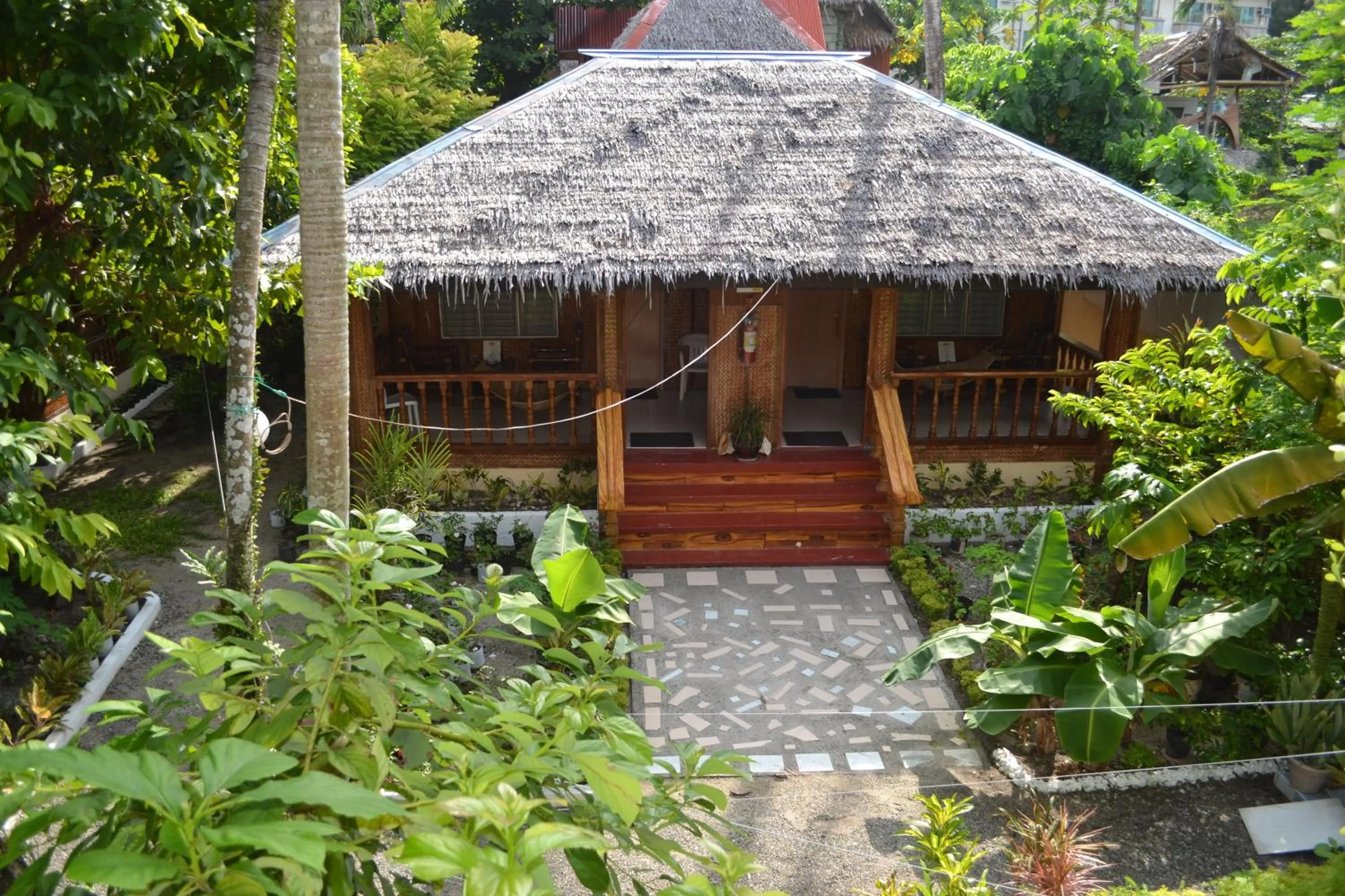 Patio in Roy's Rendezvous Boracay