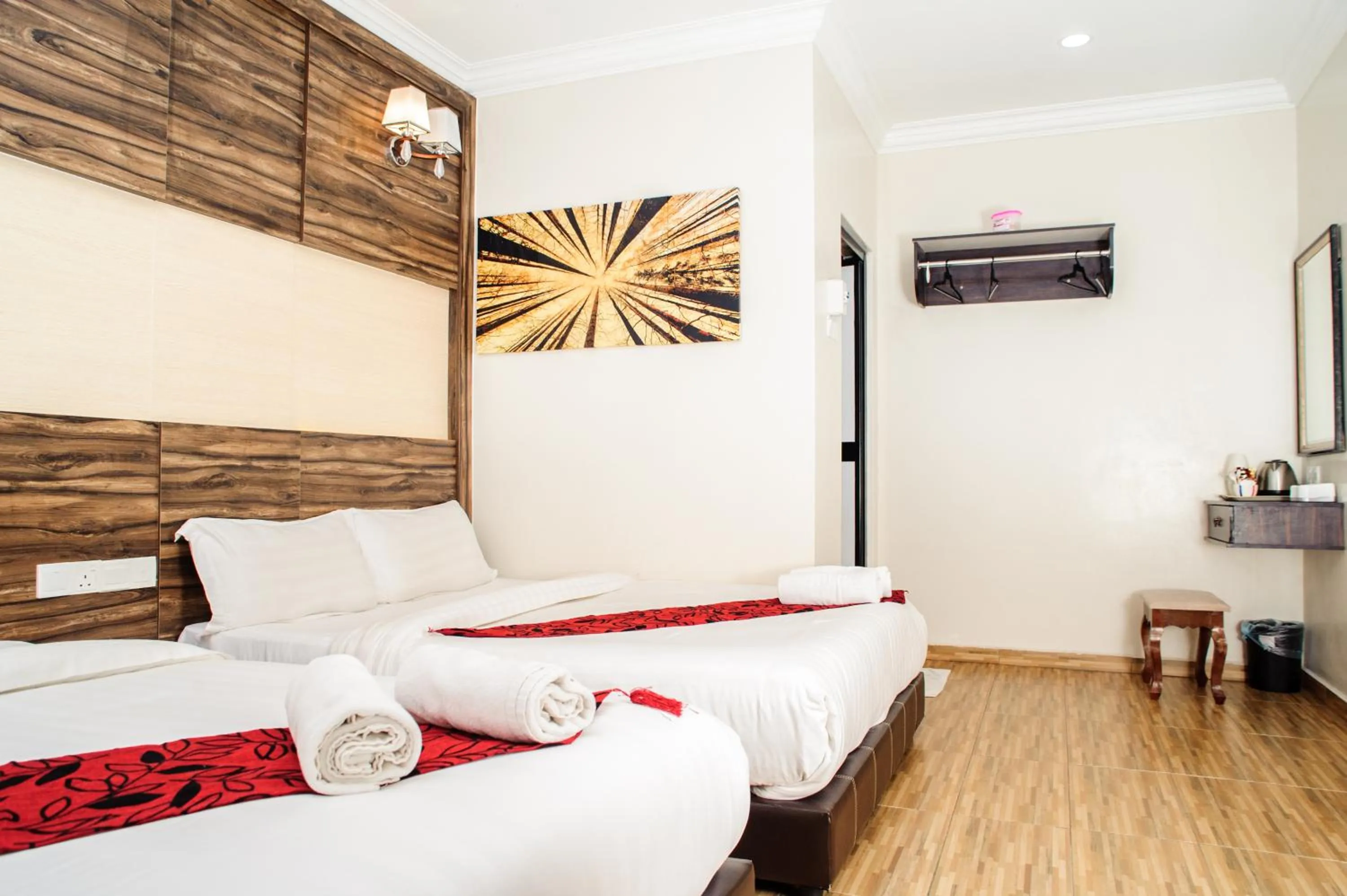 Bed in Wan Alyasa Hotel