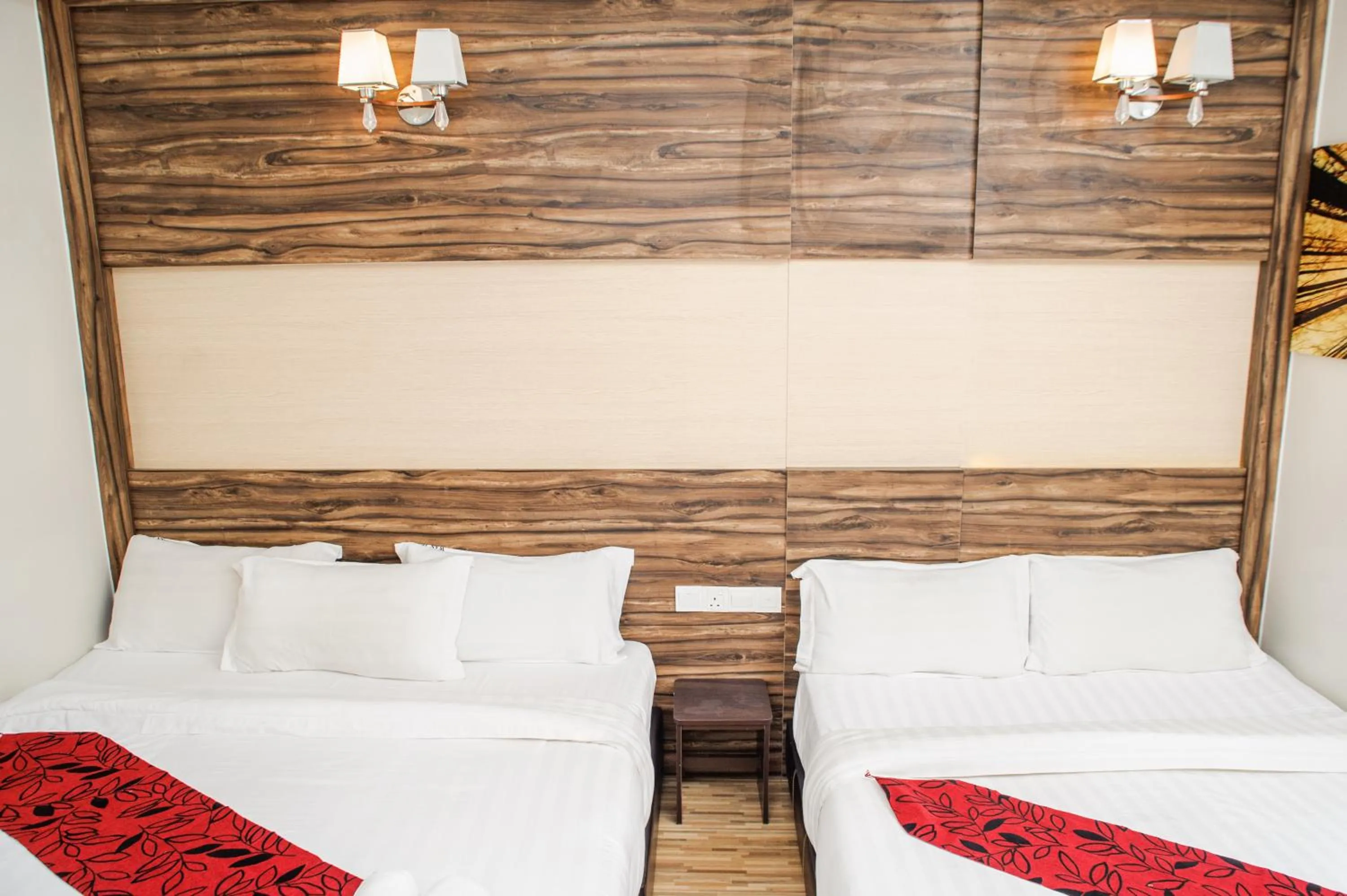 Bed in Wan Alyasa Hotel