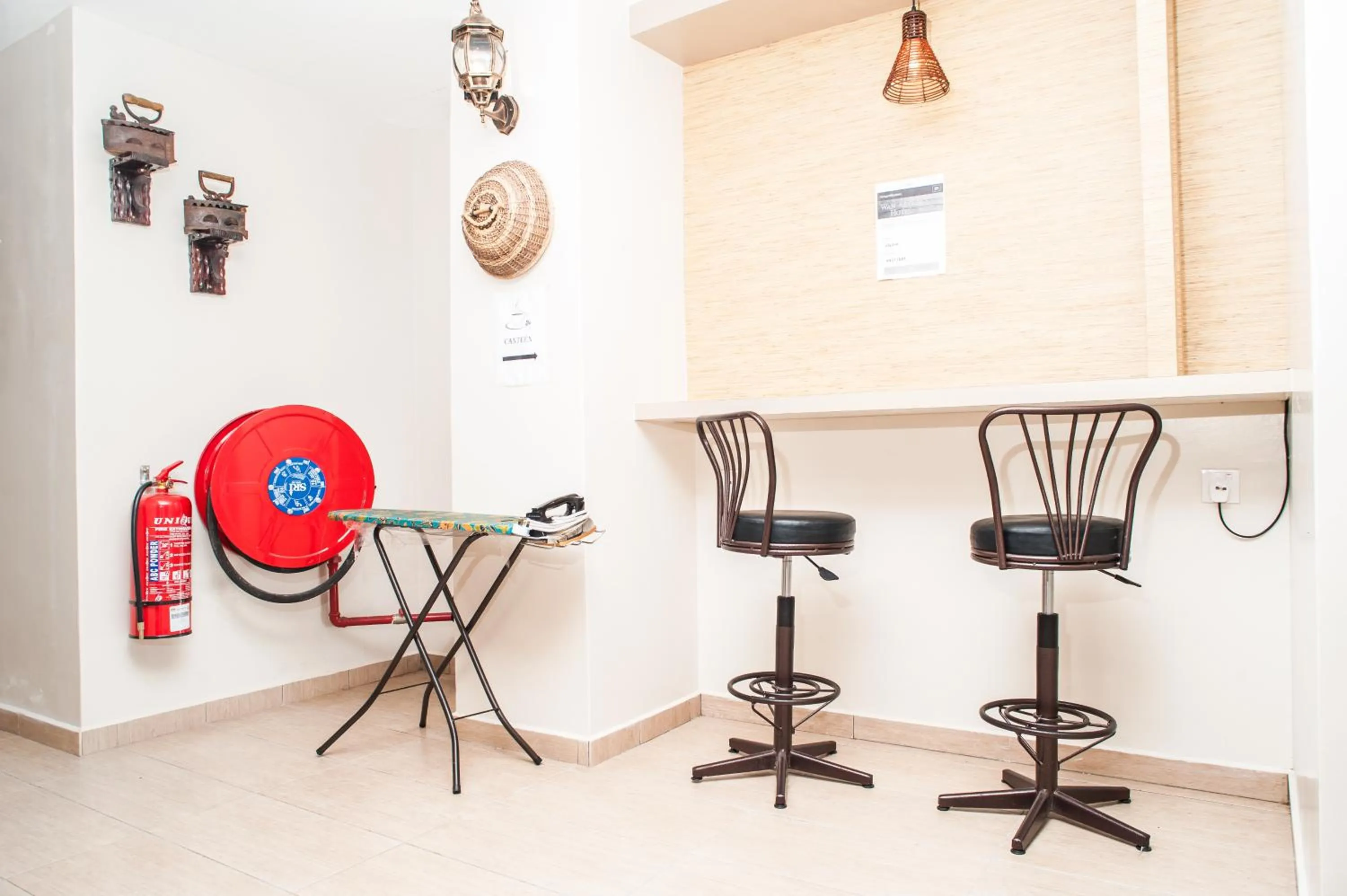 Seating area in Wan Alyasa Hotel