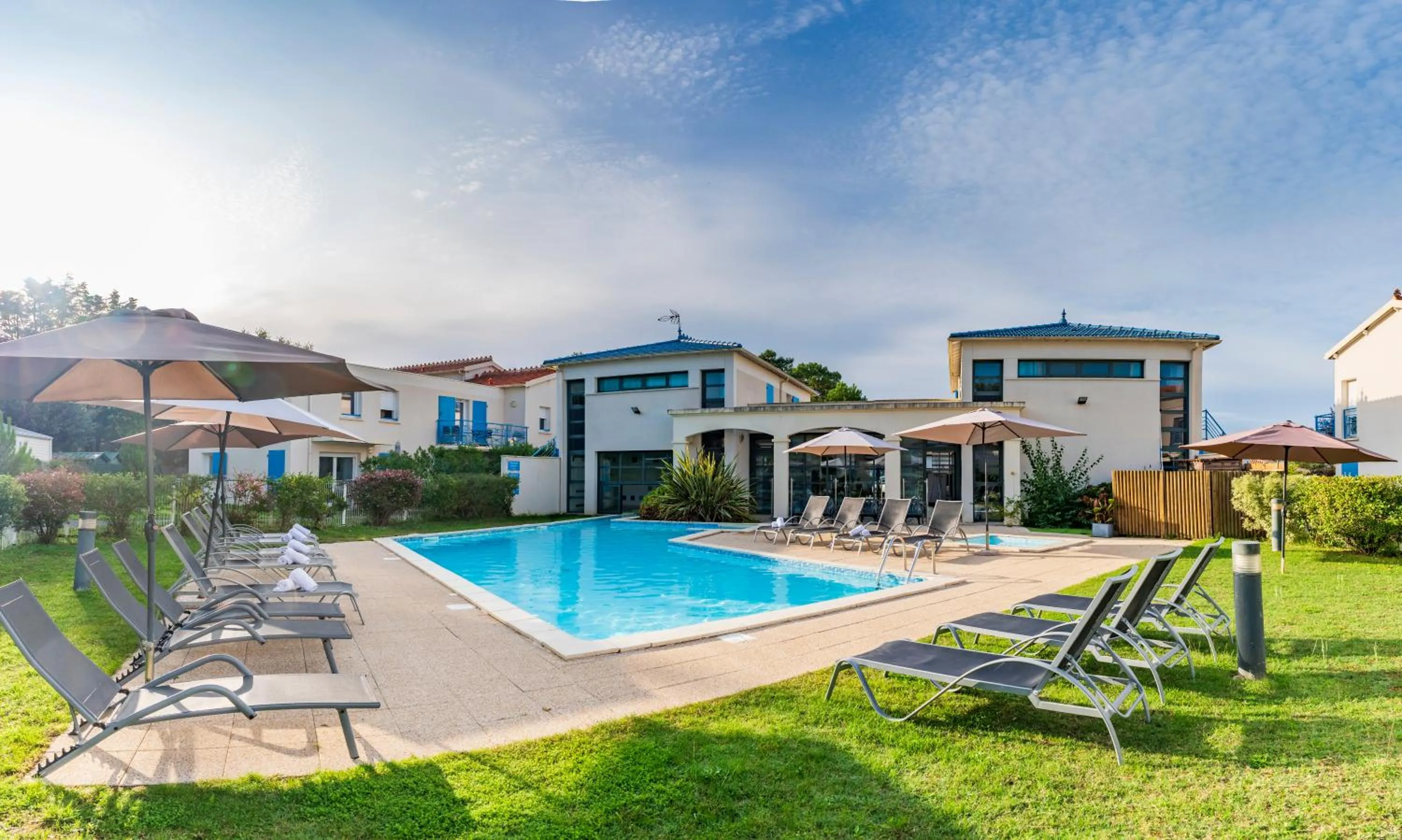Pool view in Lagrange Vacances Les Carrelets