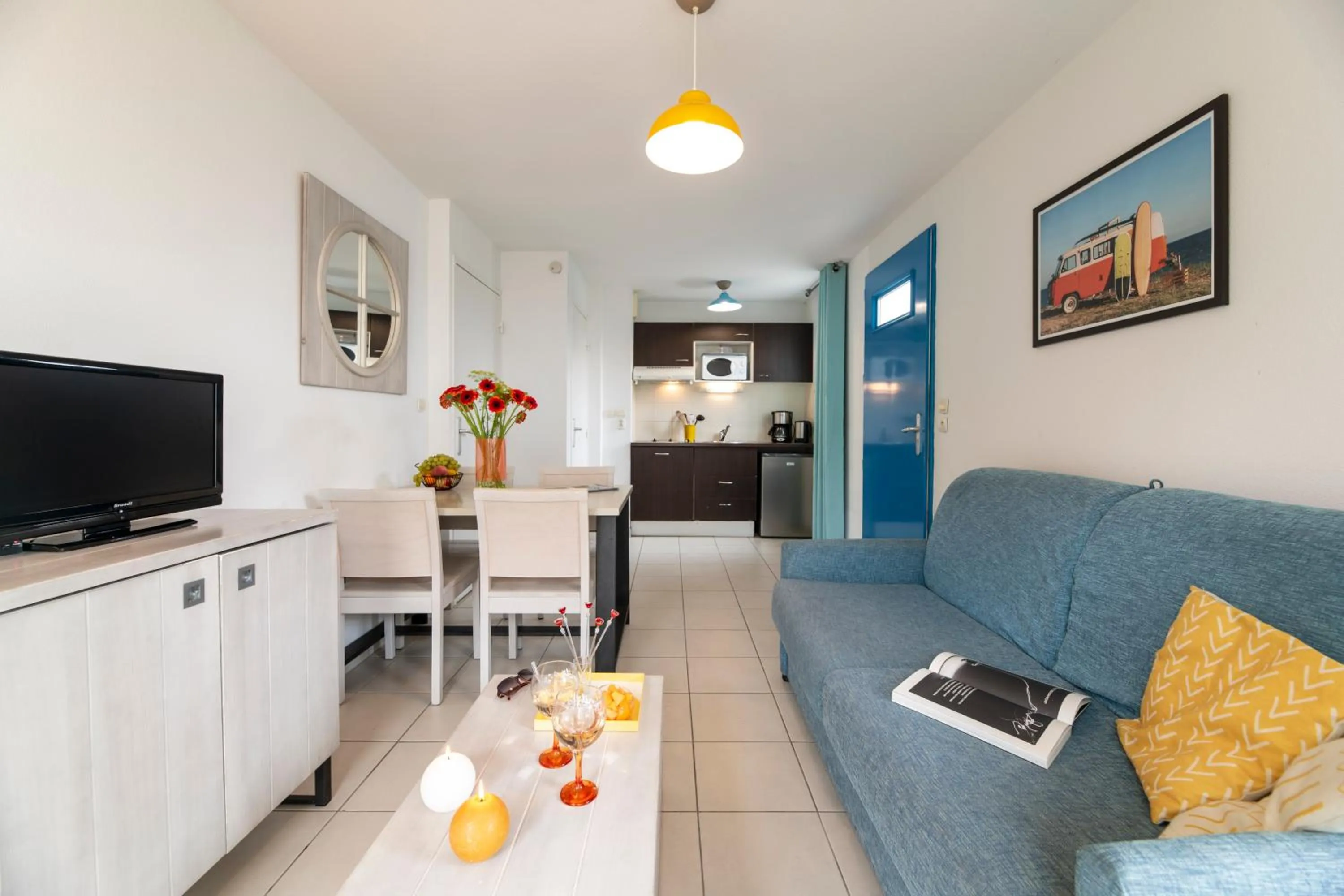 TV and multimedia in Lagrange Vacances Les Carrelets