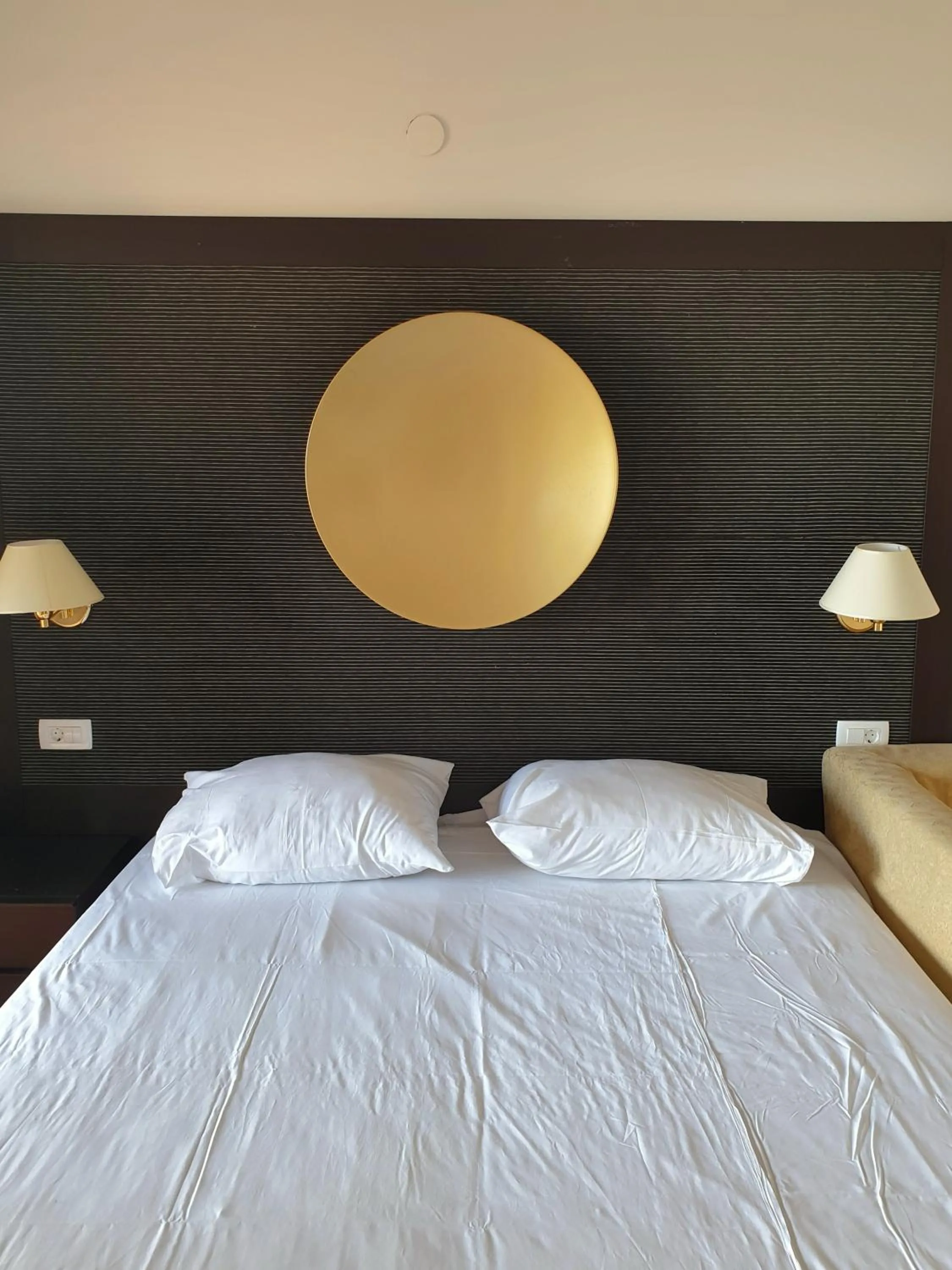 Bed in Family Bungalow Pineta