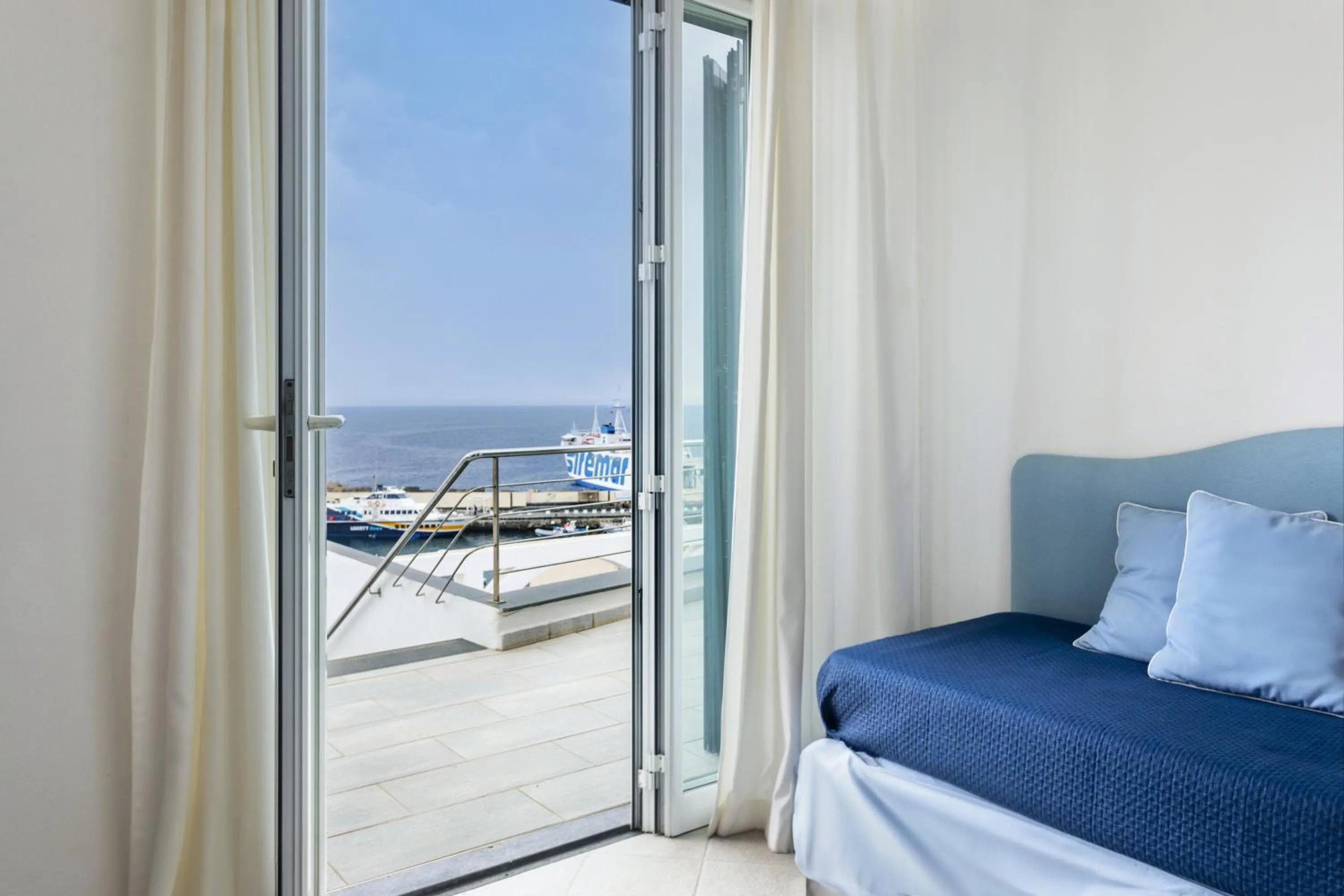 View (from property/room), Bed in Residence Stella Marina