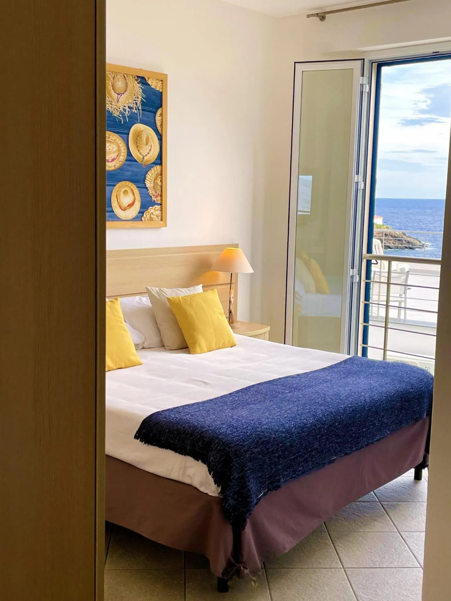 View (from property/room), Bed in Residence Stella Marina