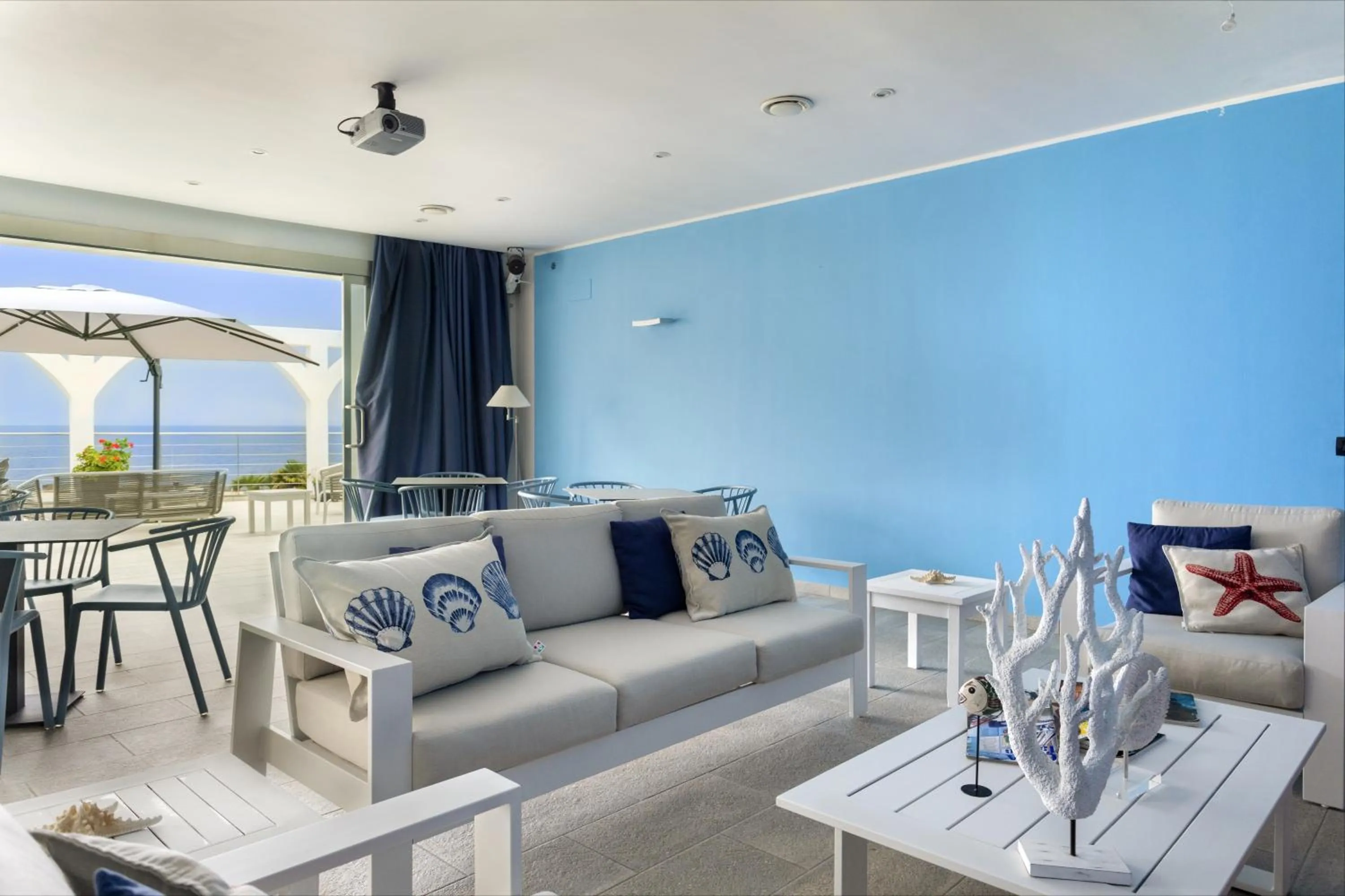 Seating area in Residence Stella Marina