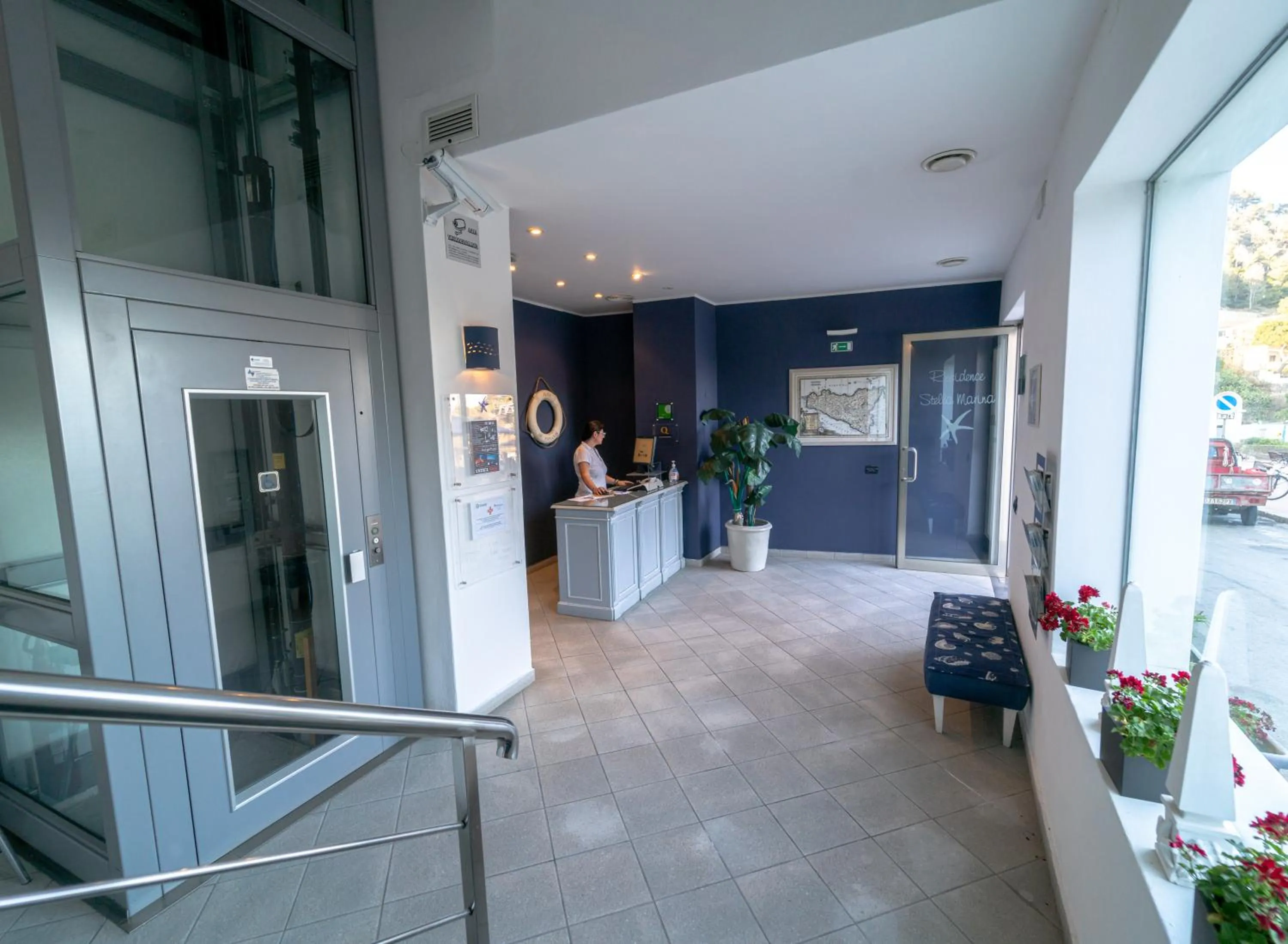 Lobby or reception in Residence Stella Marina
