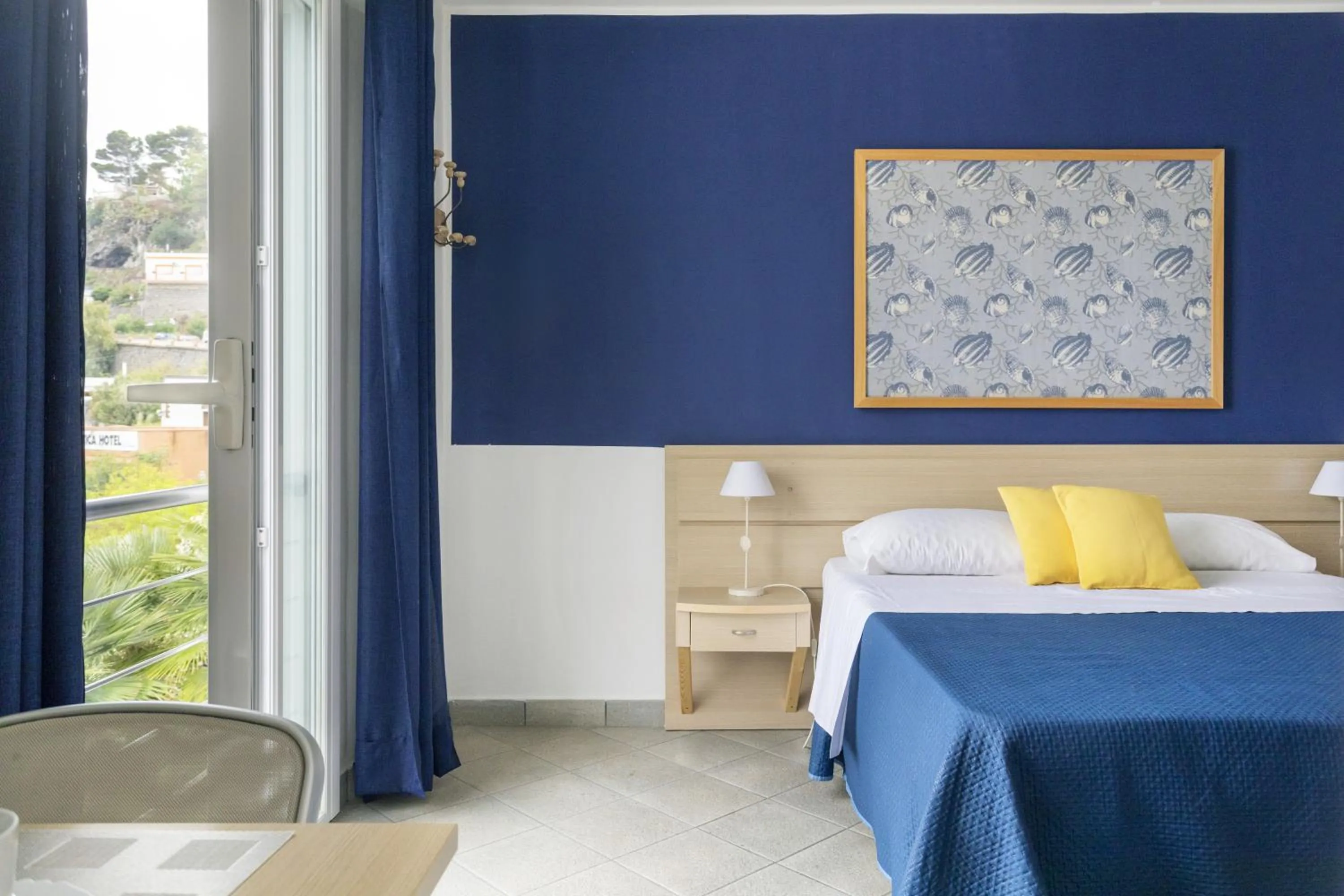 Bedroom, Bed in Residence Stella Marina