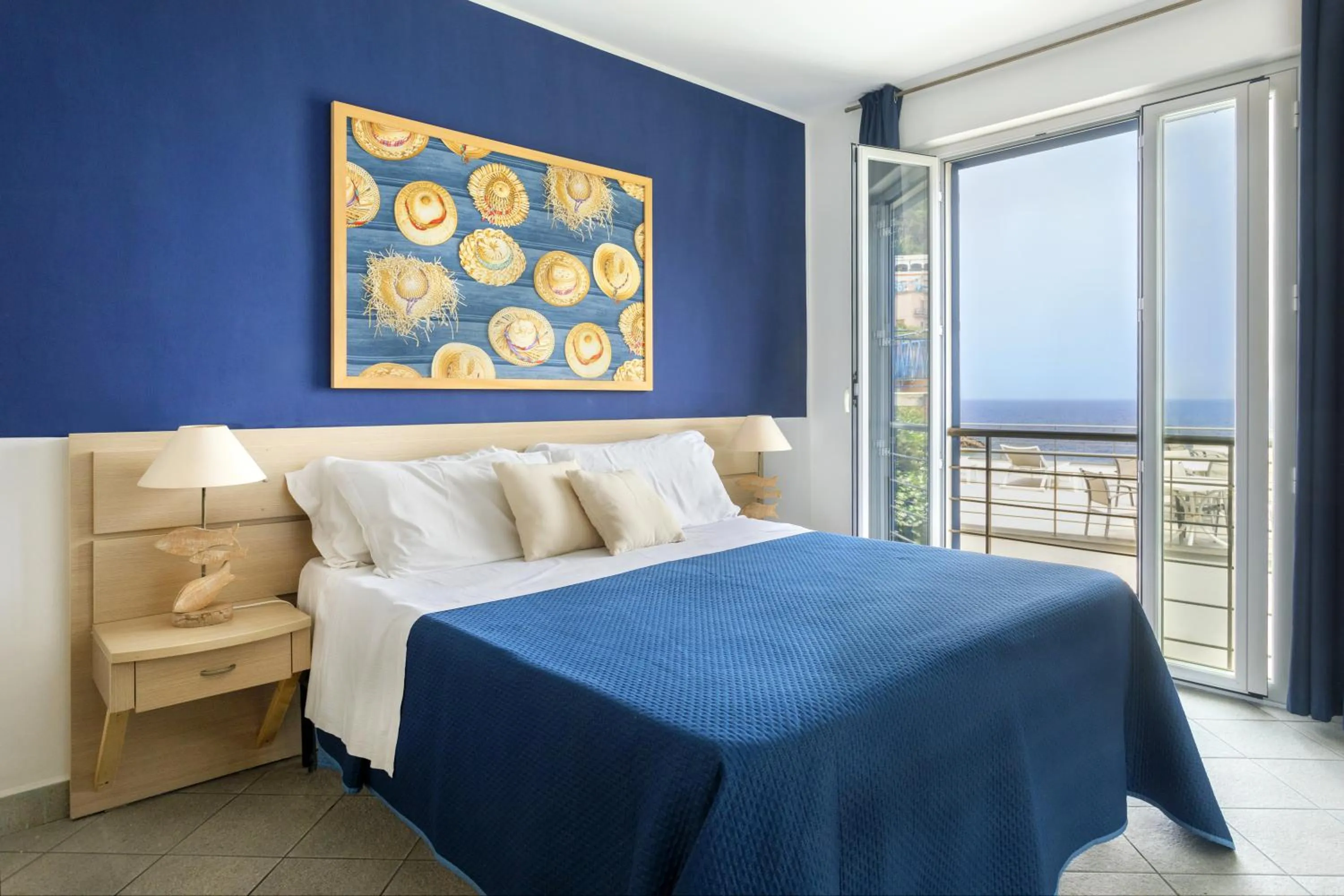 View (from property/room), Bed in Residence Stella Marina