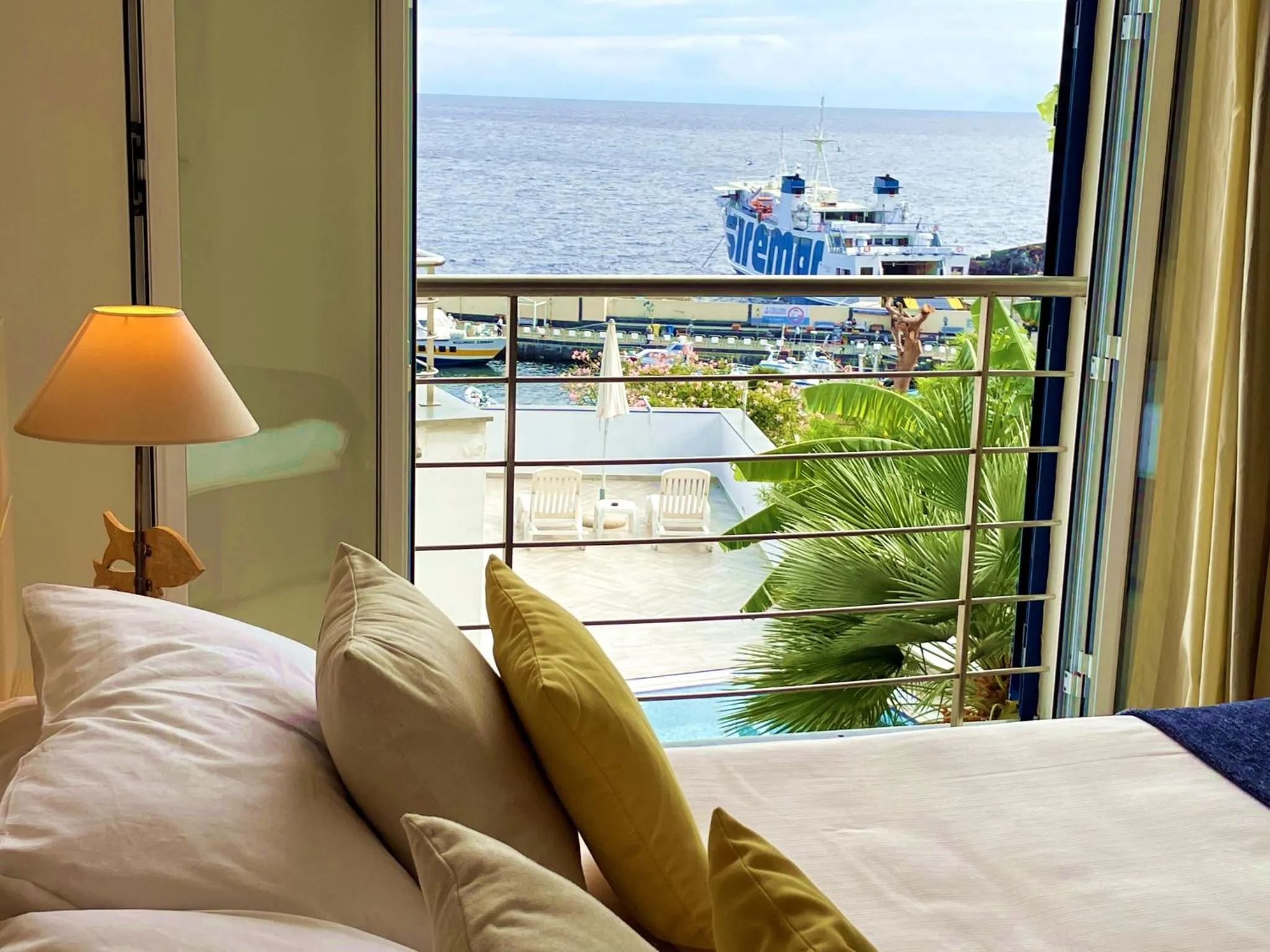 Bedroom, Bed in Residence Stella Marina