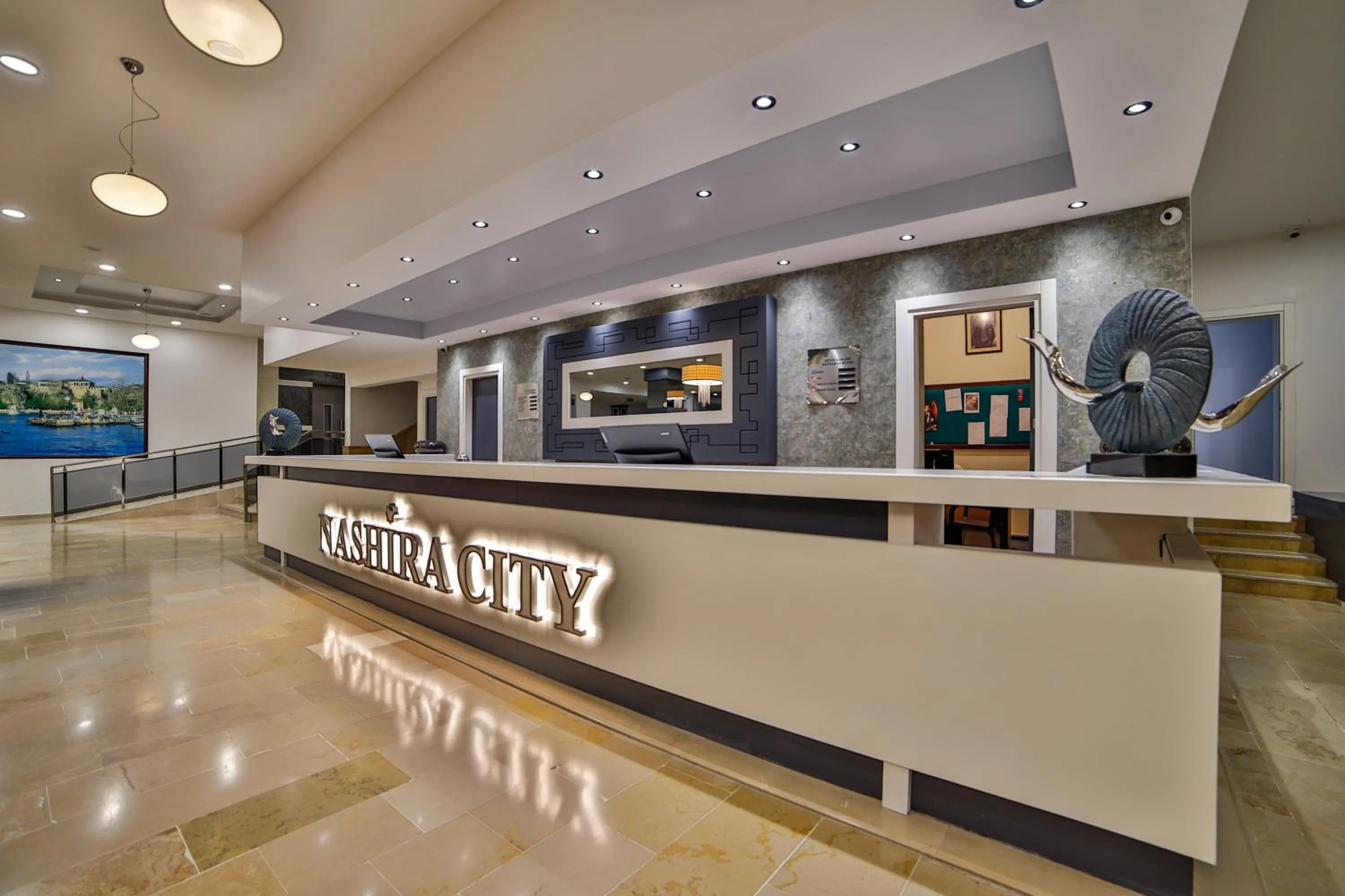 Lobby or reception in Nashira City Resort Hotel