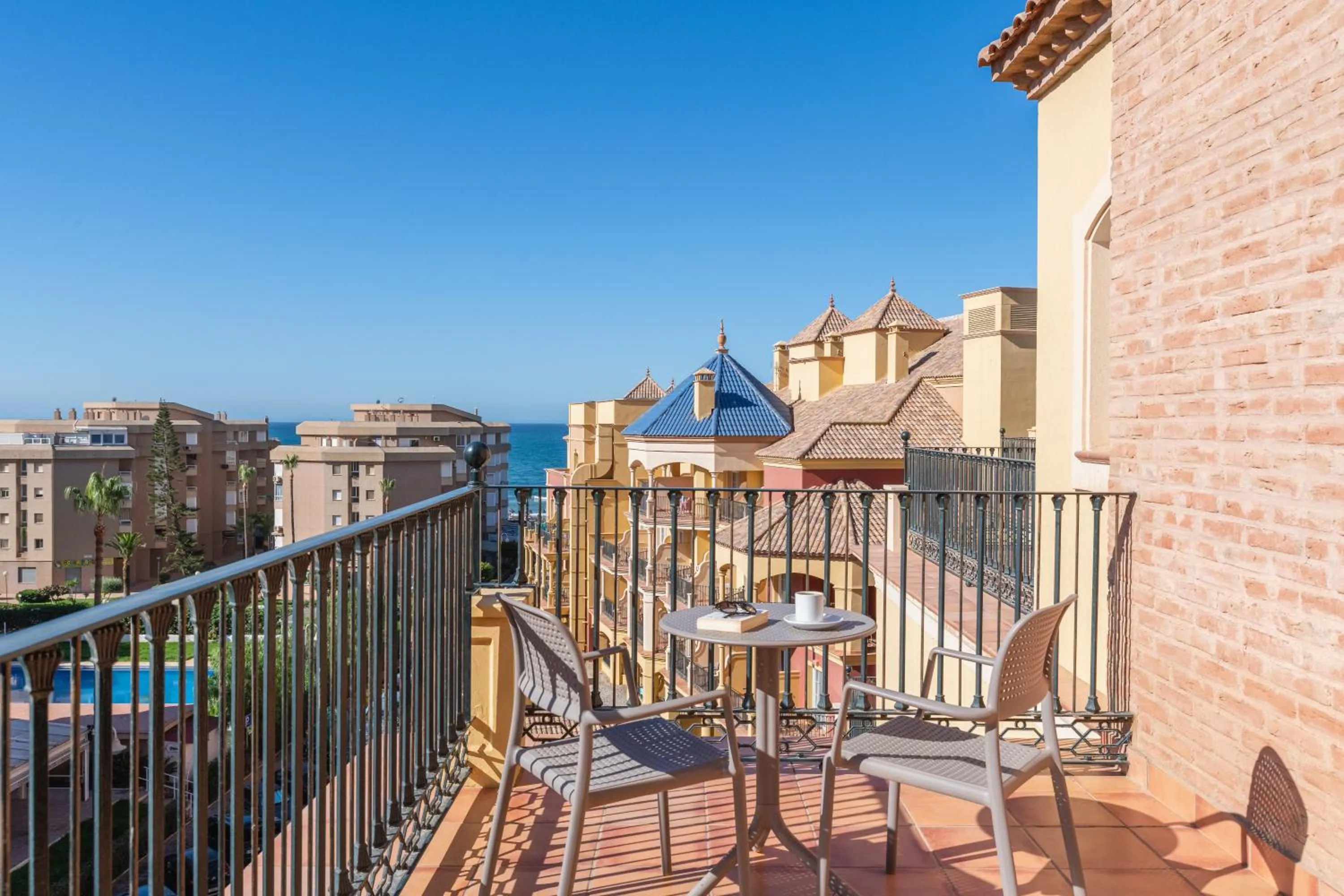Balcony/Terrace in Iberostar Waves Málaga Playa