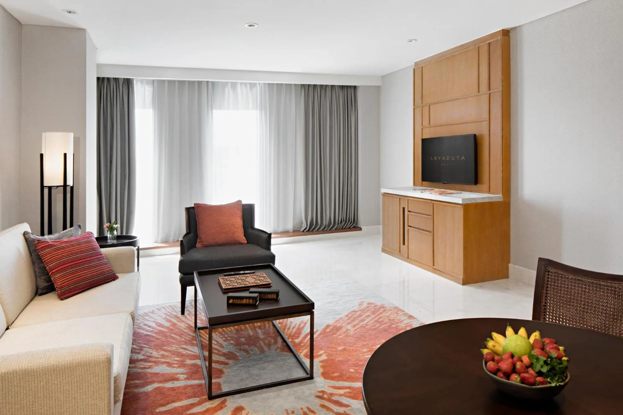 Living room in Aryaduta Bali