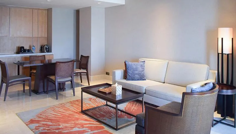 Living room in Aryaduta Bali