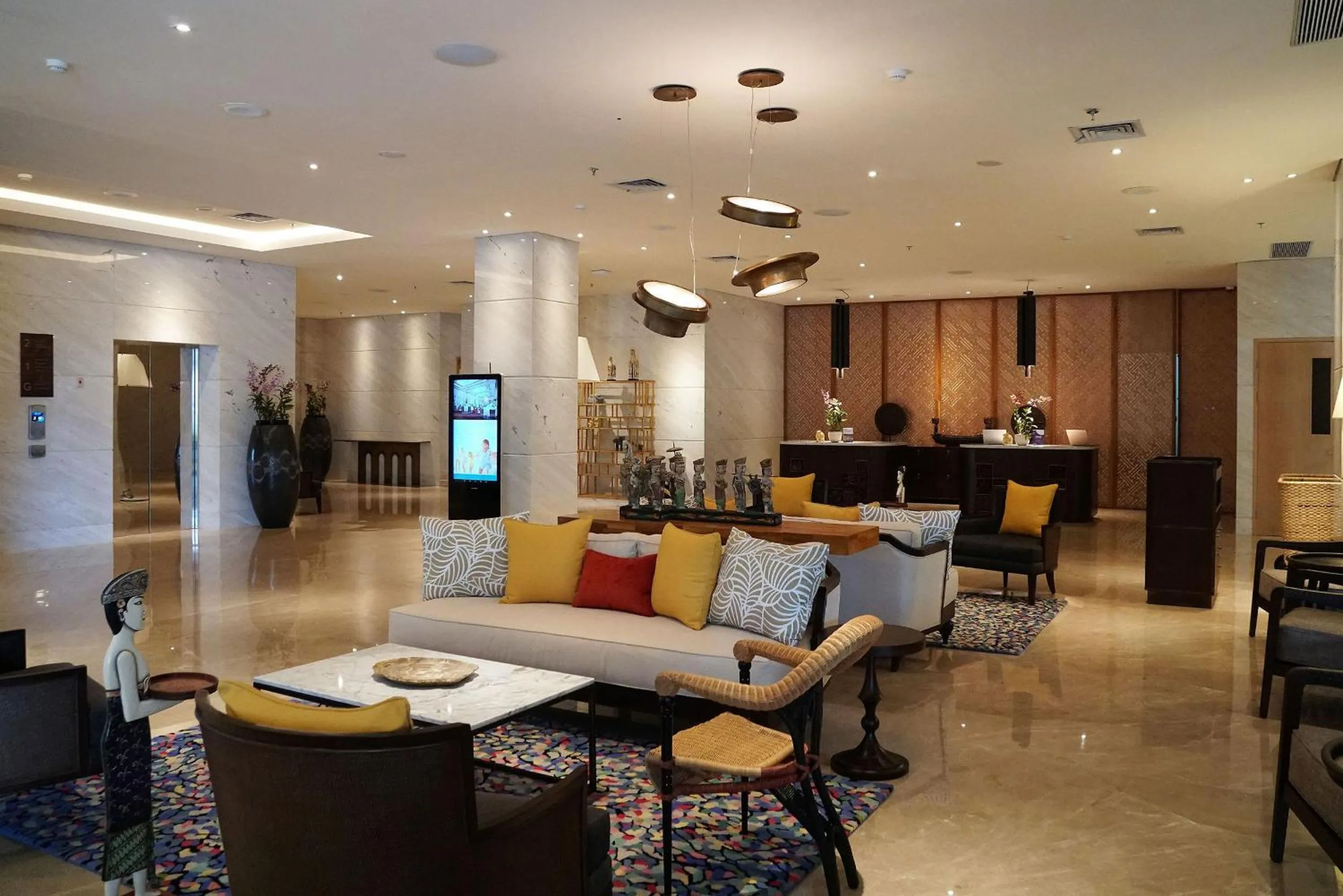 Lobby or reception in Aryaduta Bali
