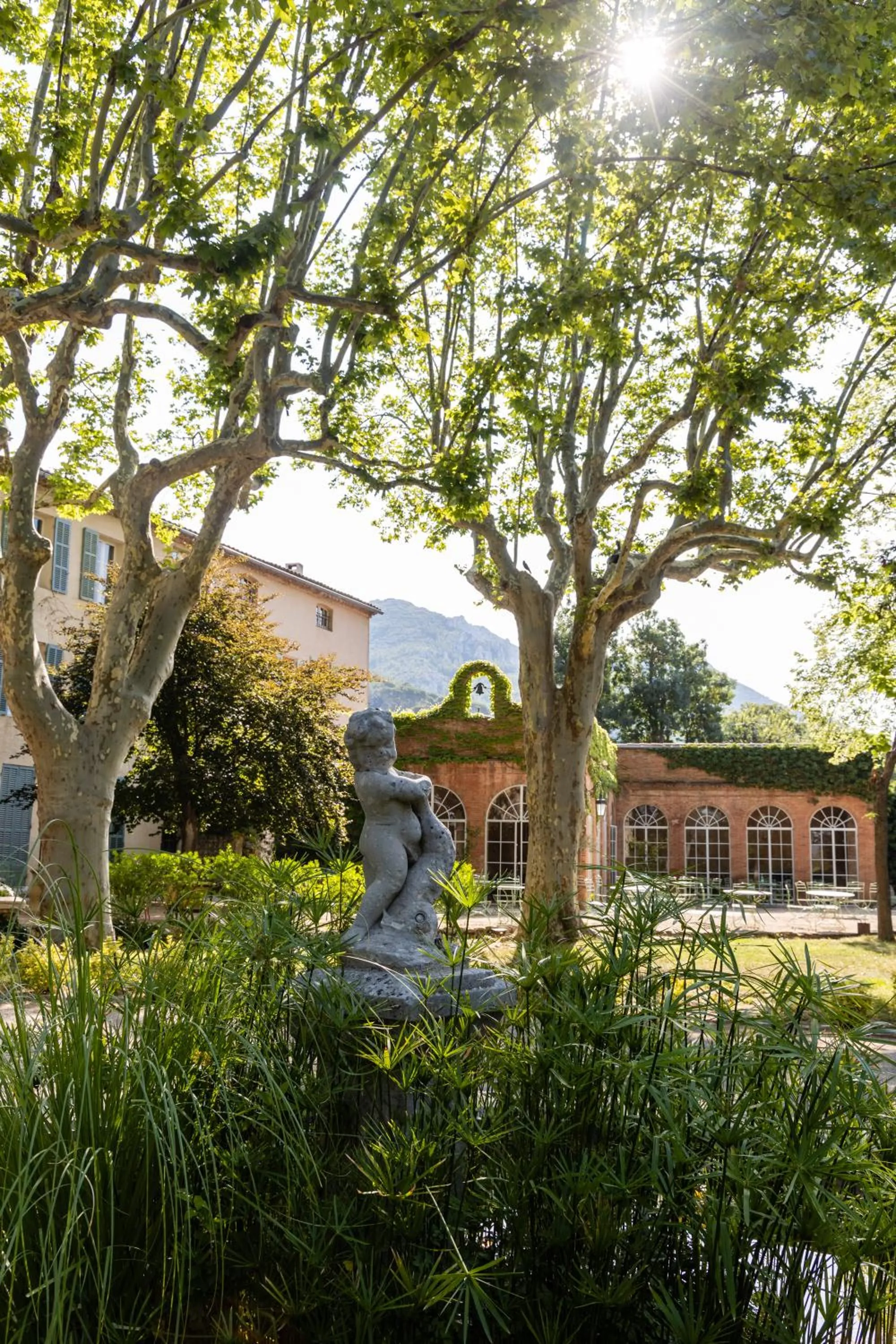 Garden view in Hôtel - Restaurant & Spa La Magdeleine - Mathias Dandine