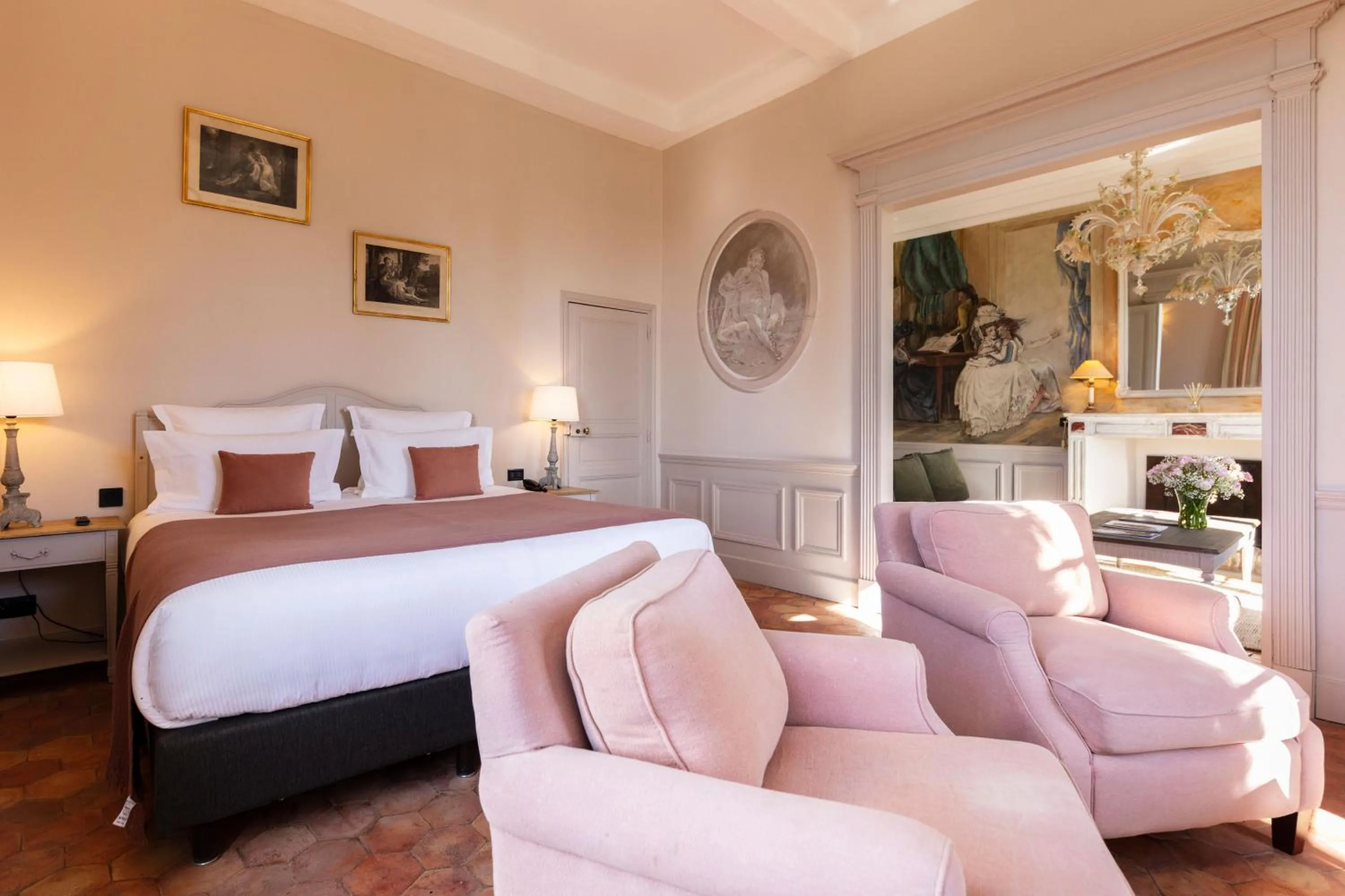 Bed in Hôtel - Restaurant & Spa La Magdeleine - Mathias Dandine