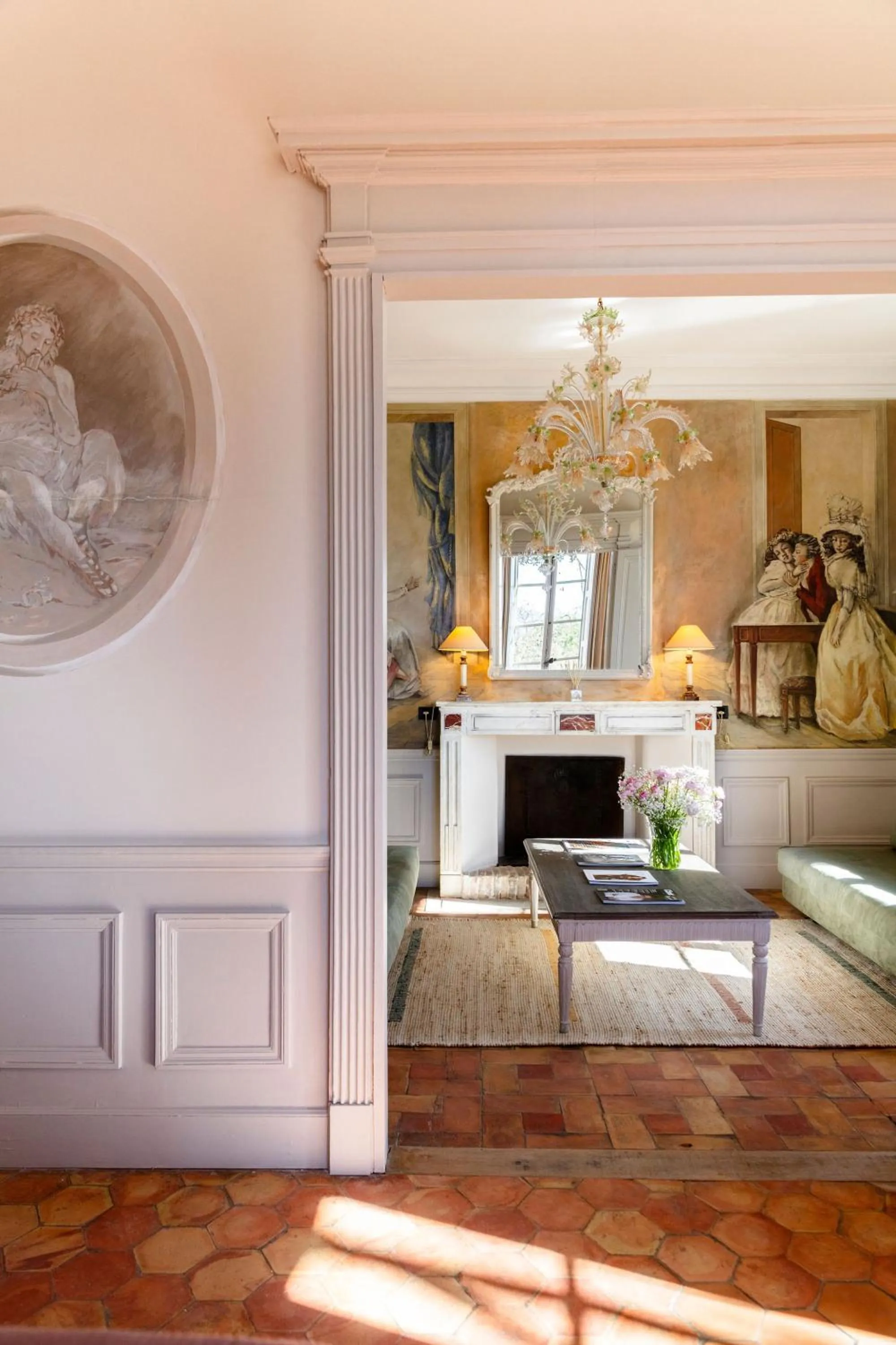 Living room in Hôtel - Restaurant & Spa La Magdeleine - Mathias Dandine