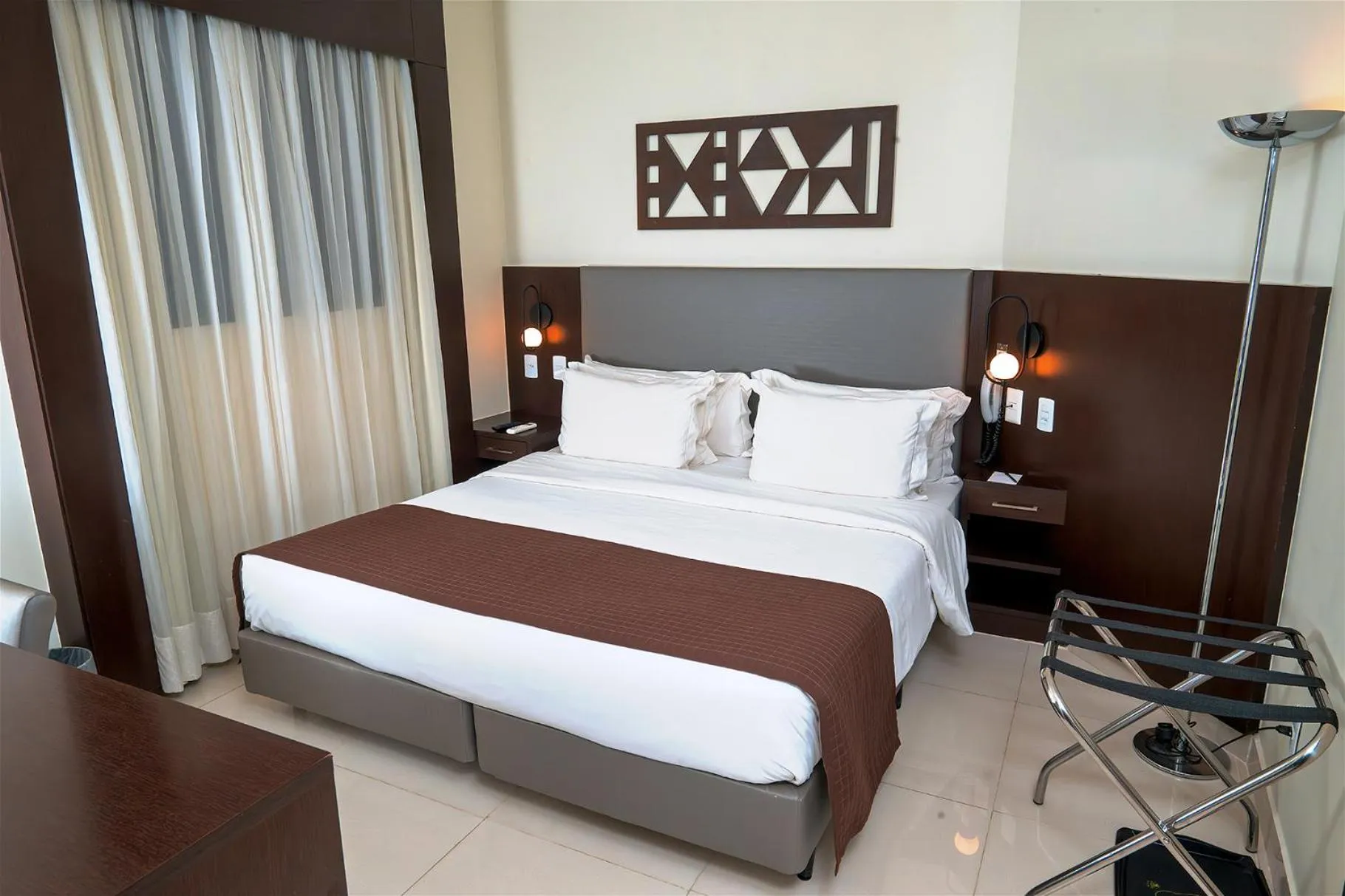 View (from property/room), Bed in Royal Collection Paulista