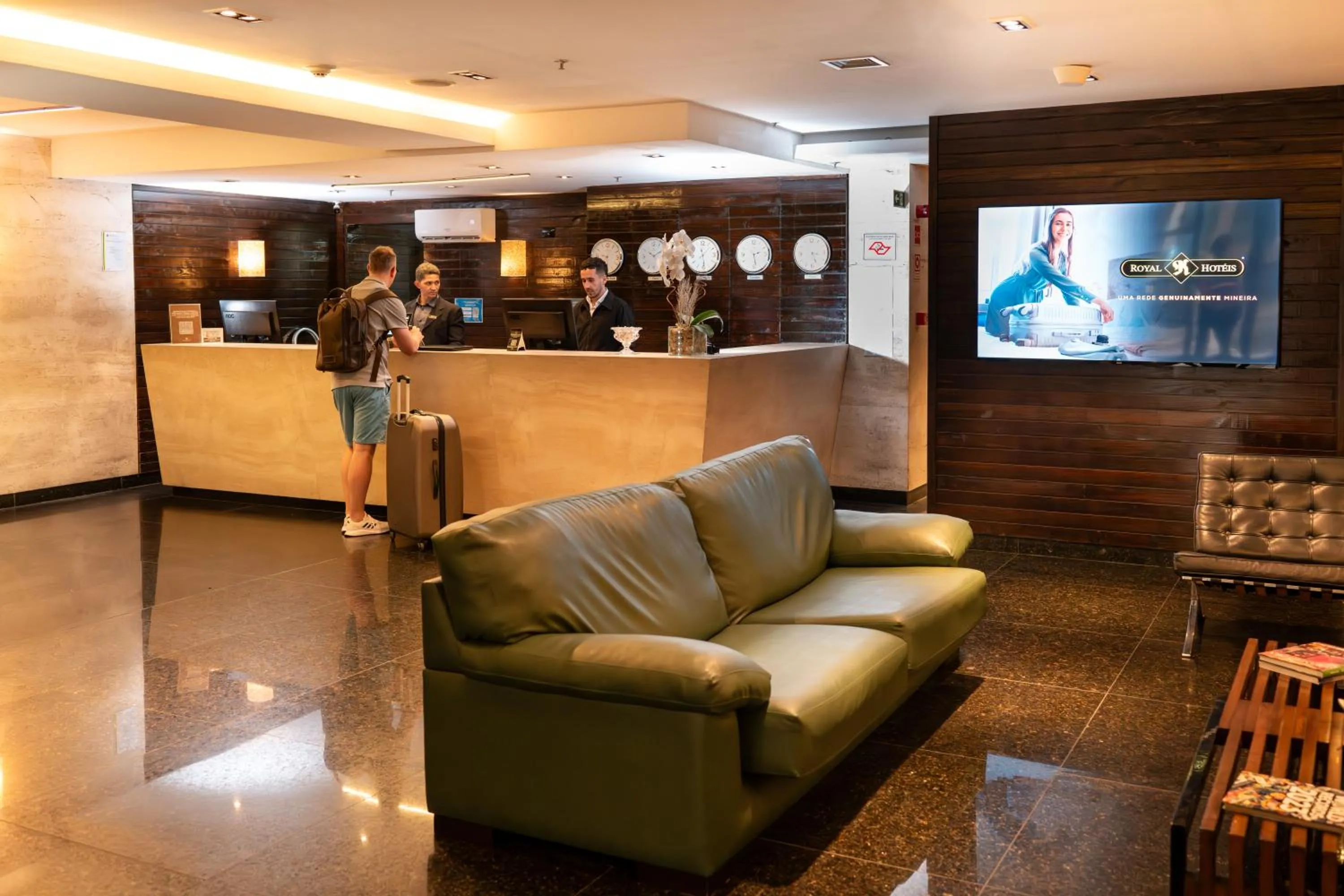 Communal lounge/ TV room in Royal Collection Paulista