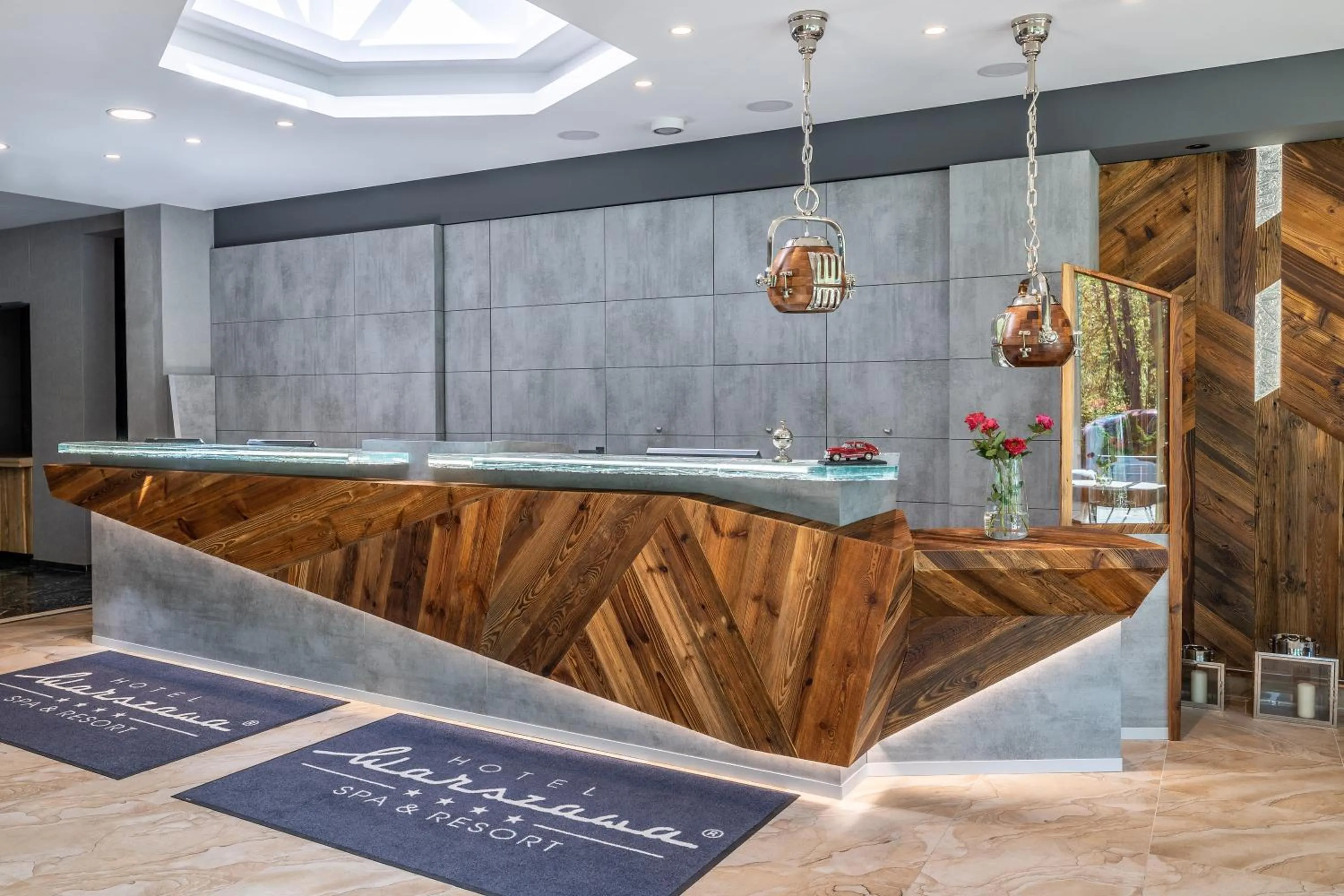 Lobby or reception in Hotel Warszawa Spa & Resort