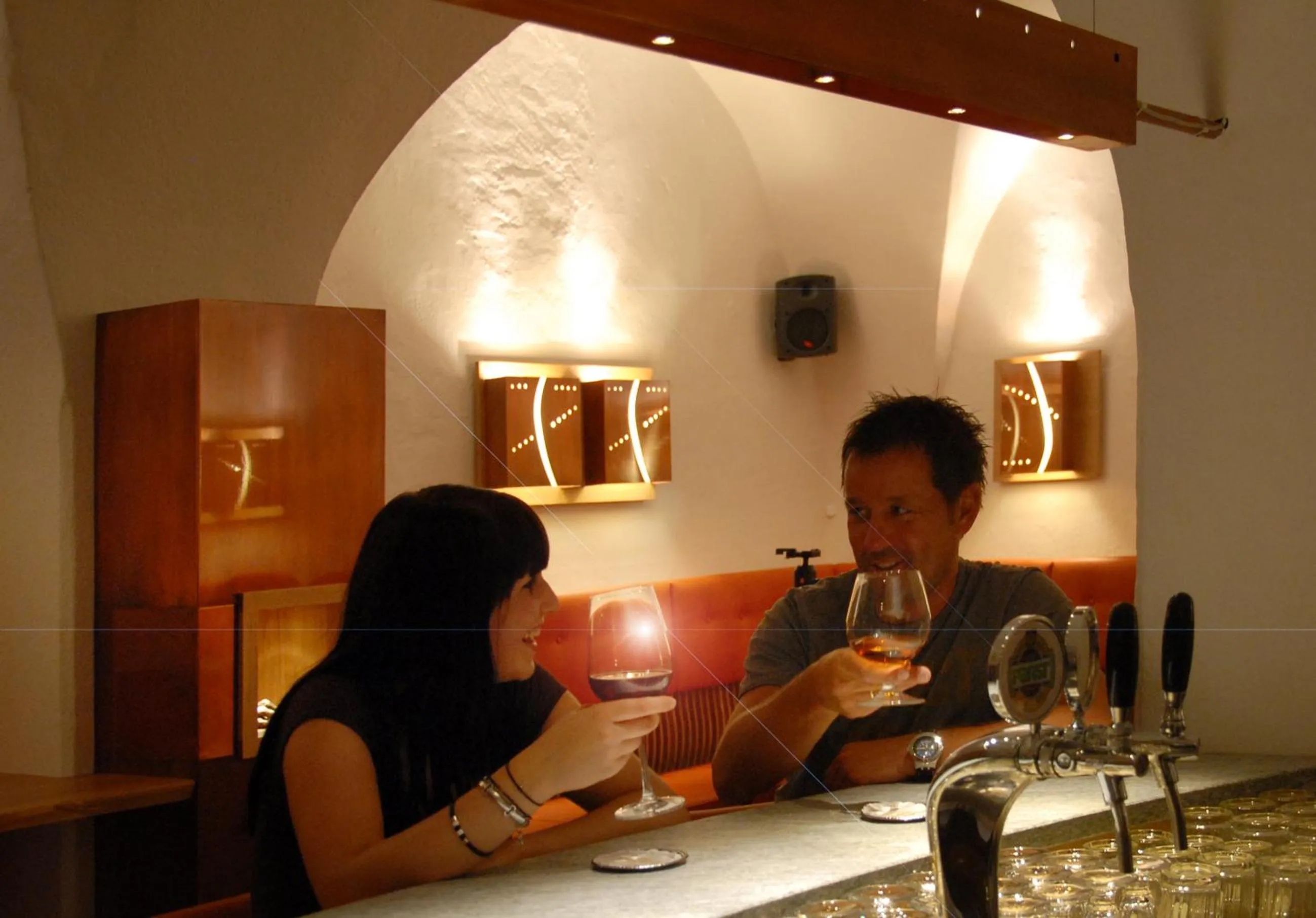 People in Hotel Mondschein