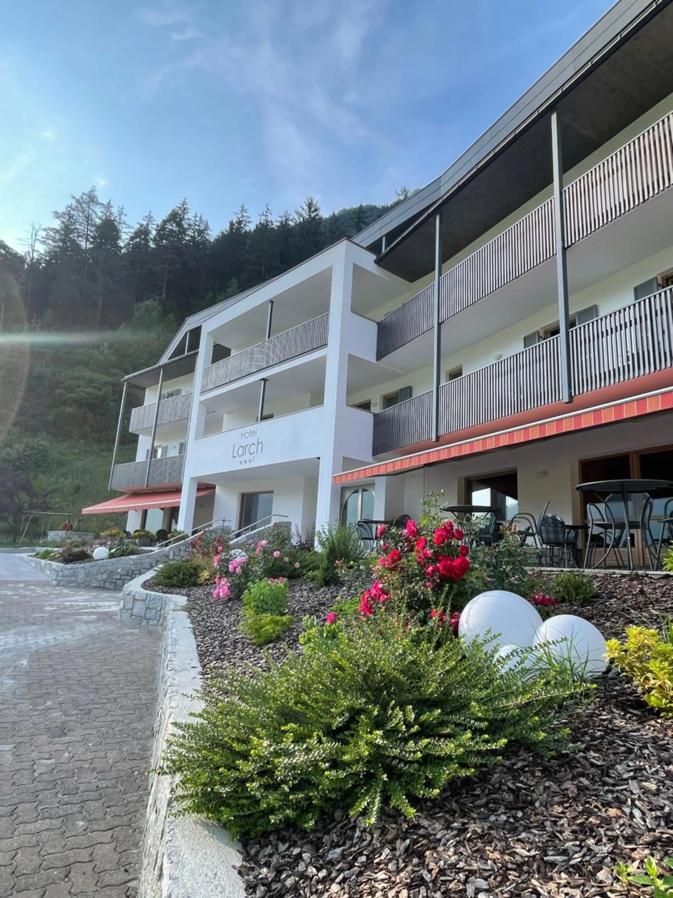 Property building in Hotel Larch