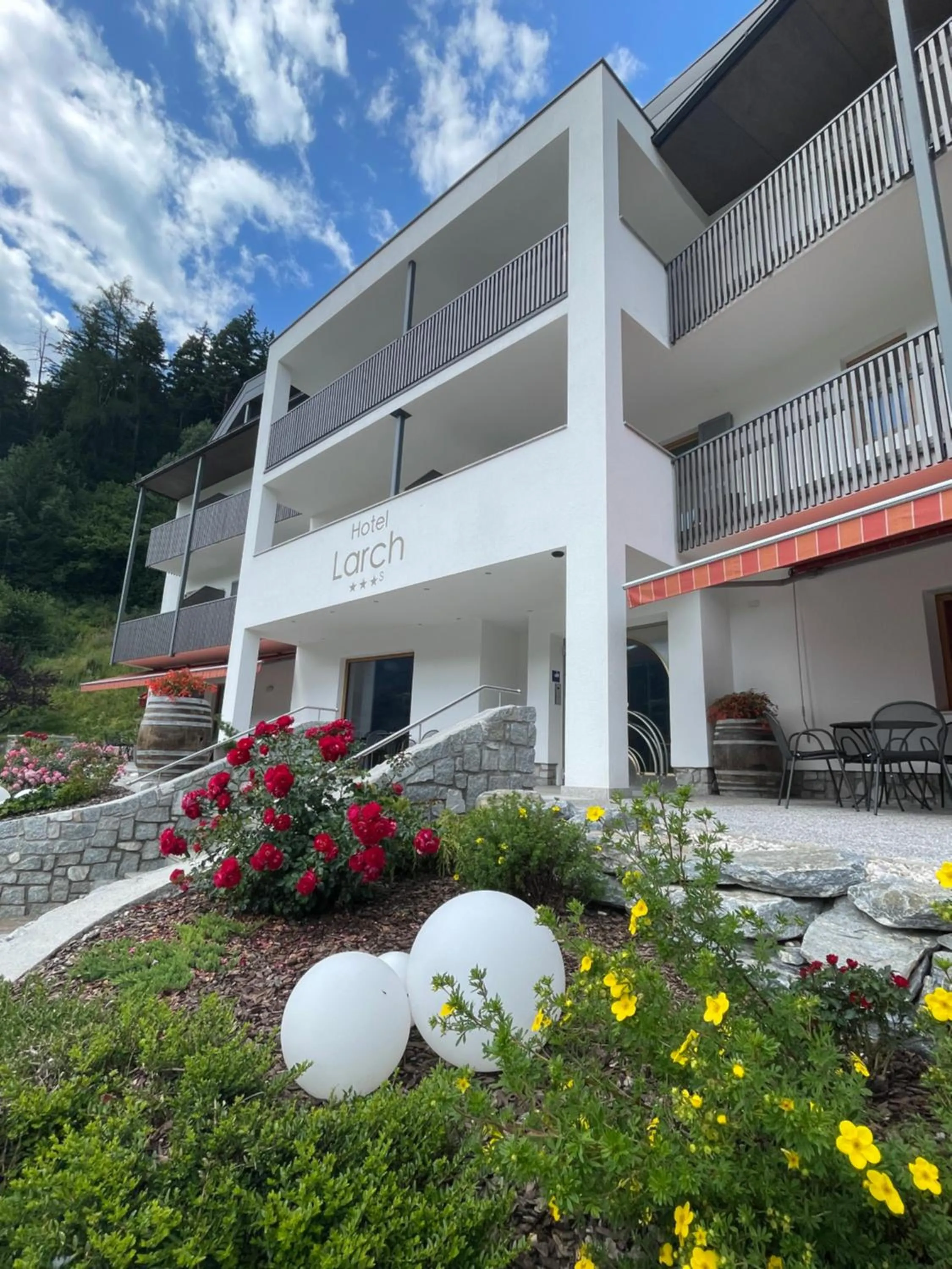 Balcony/Terrace in Hotel Larch