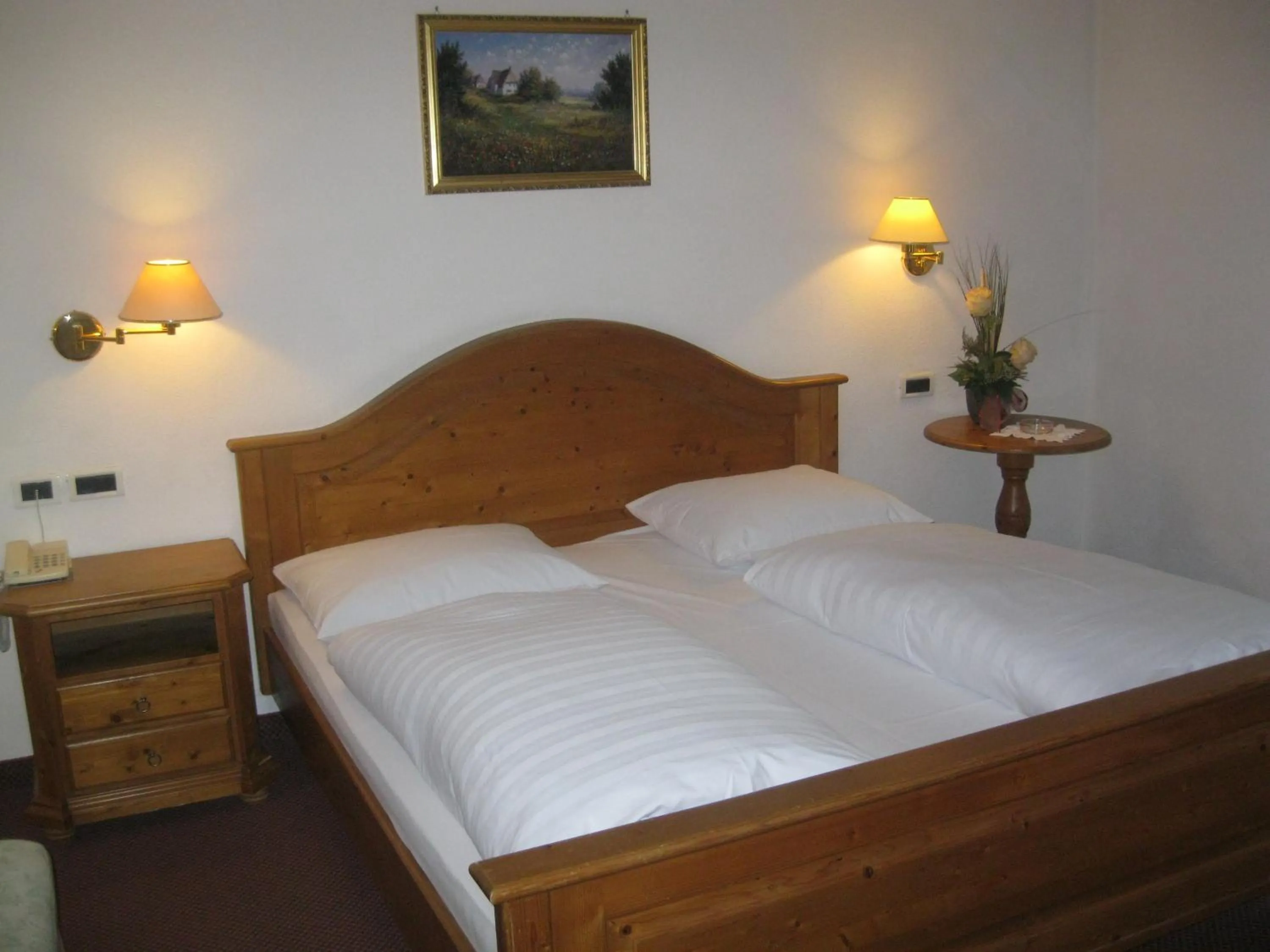 Bed in Hotel Larch