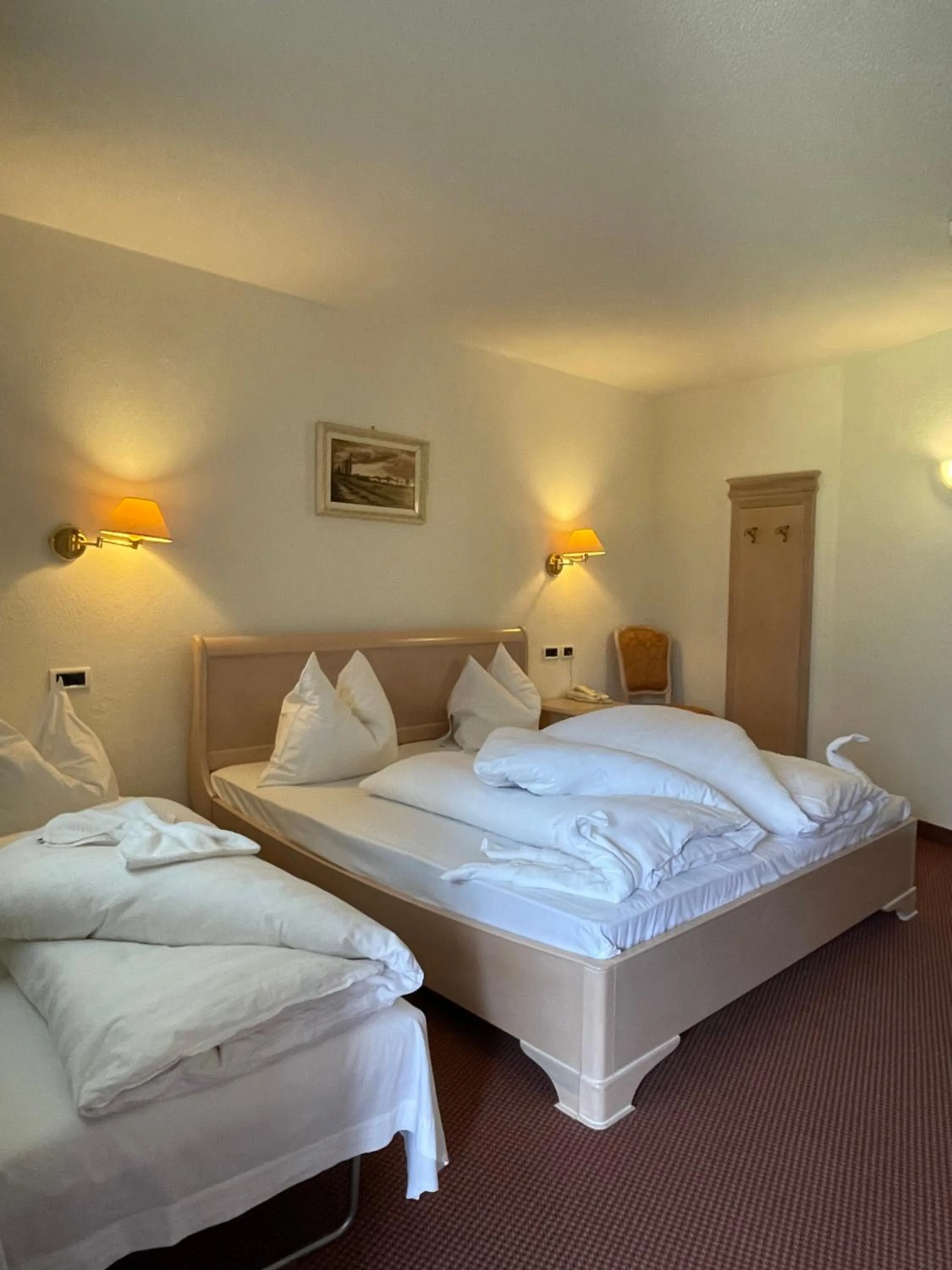 Bedroom, Bed in Hotel Larch
