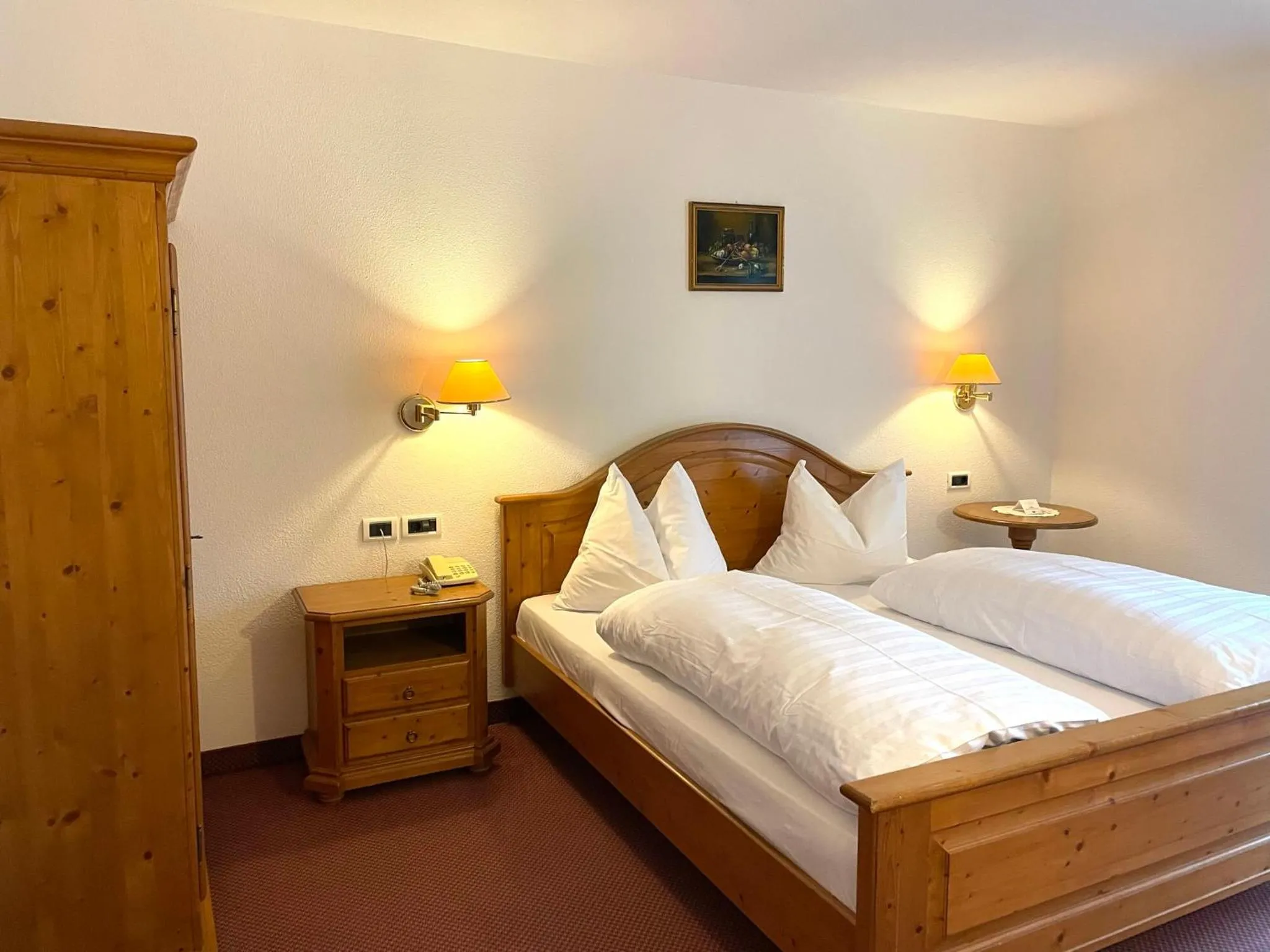 Bedroom, Bed in Hotel Larch