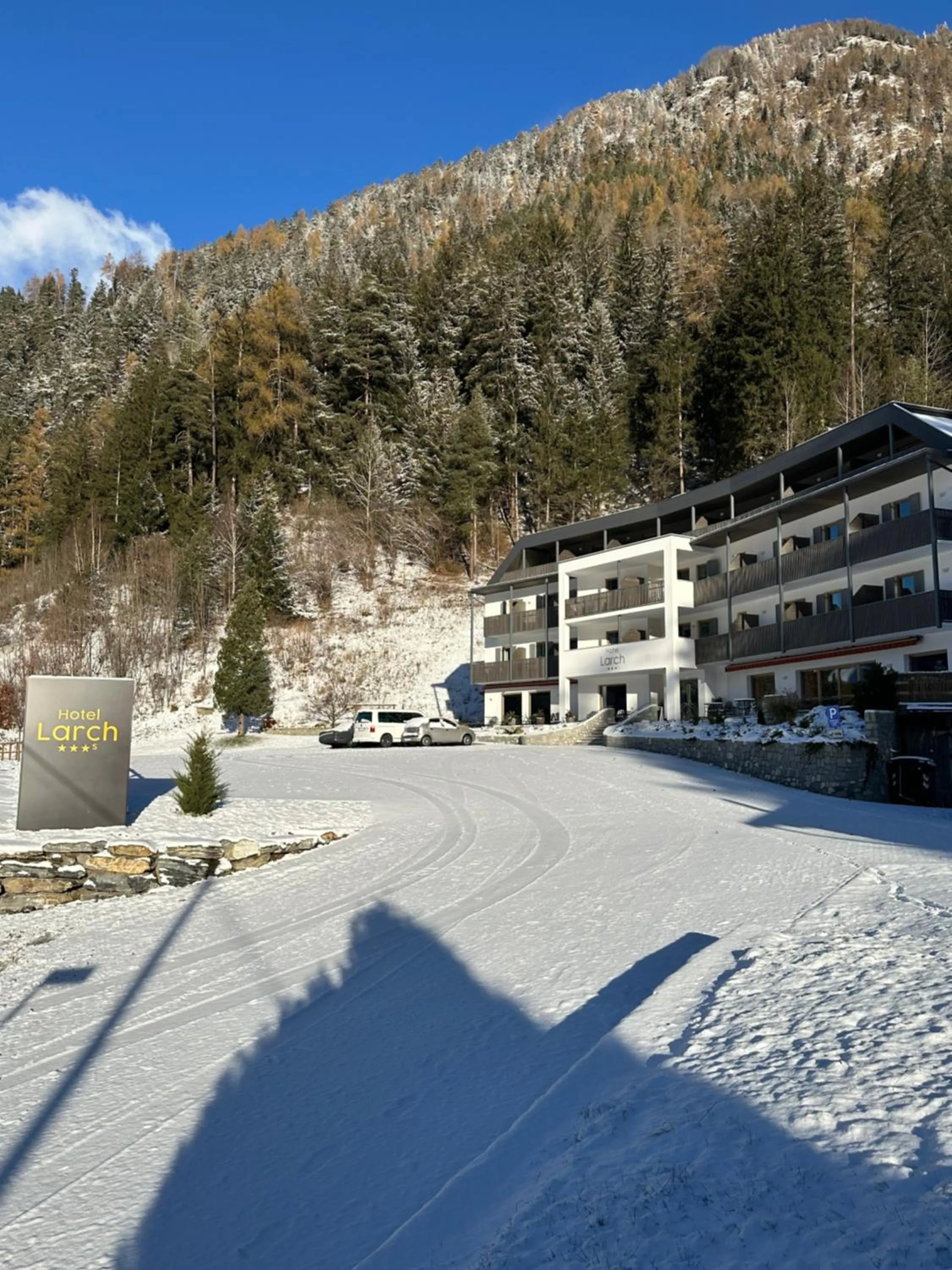 Property building in Hotel Larch