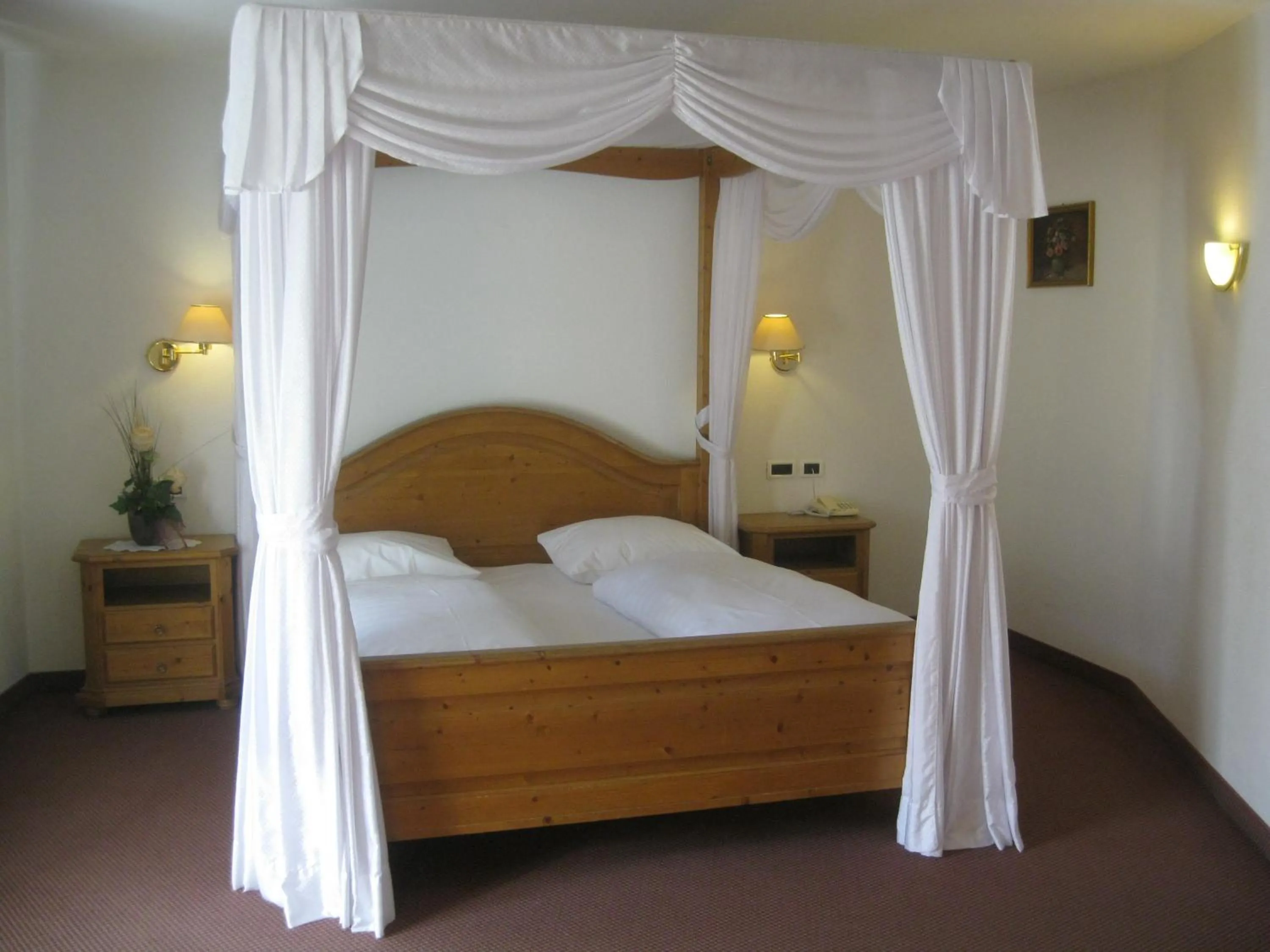 Bed in Hotel Larch