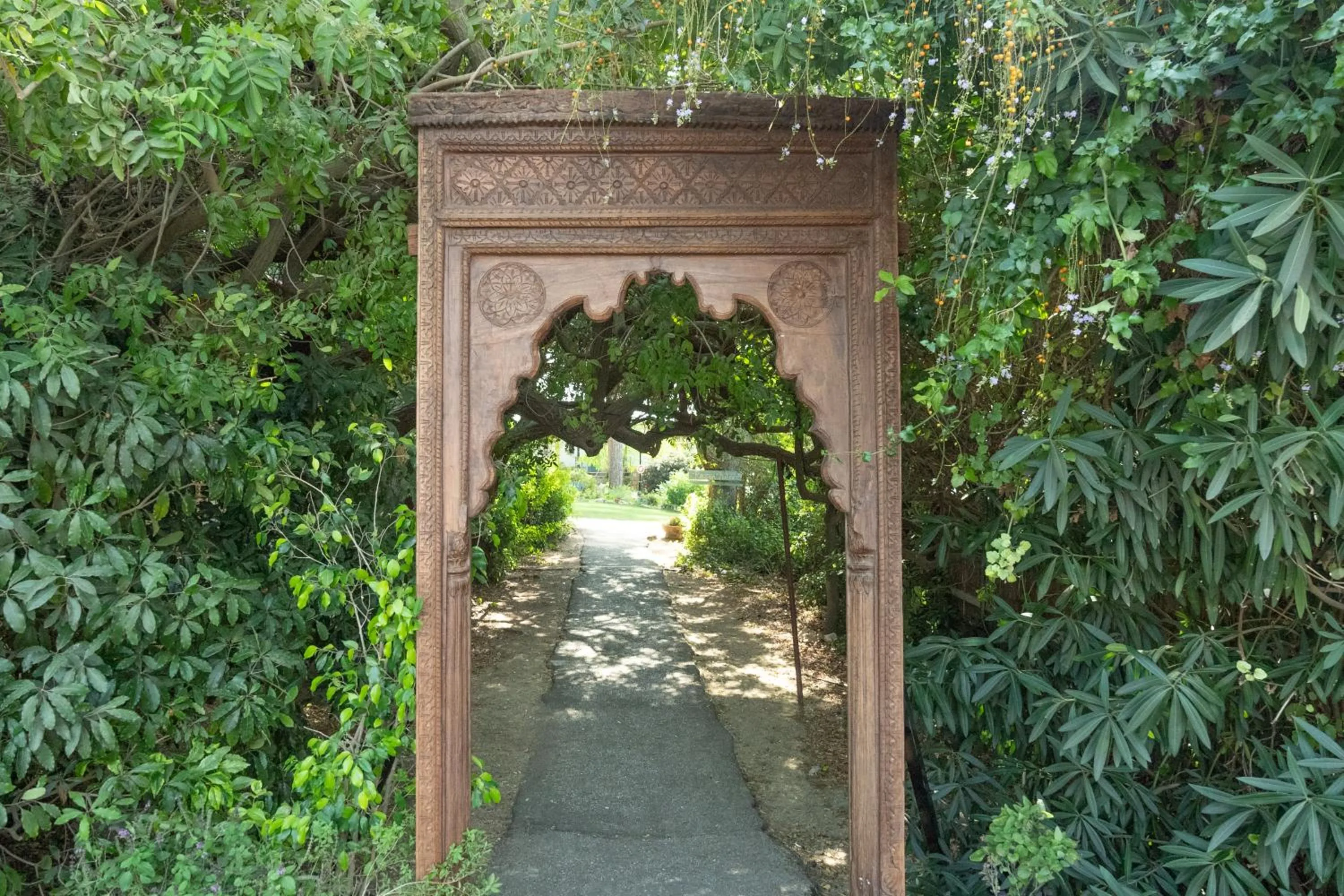 Garden in Beit Oren Hotel