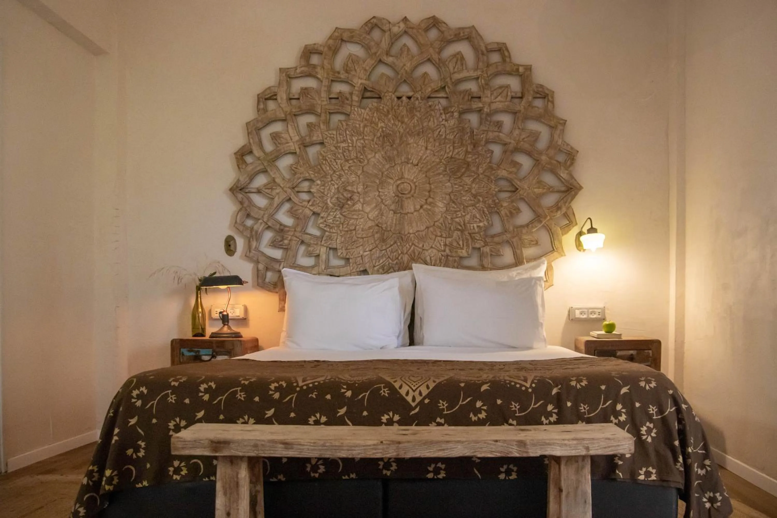 Bedroom, Bed in Beit Oren Hotel