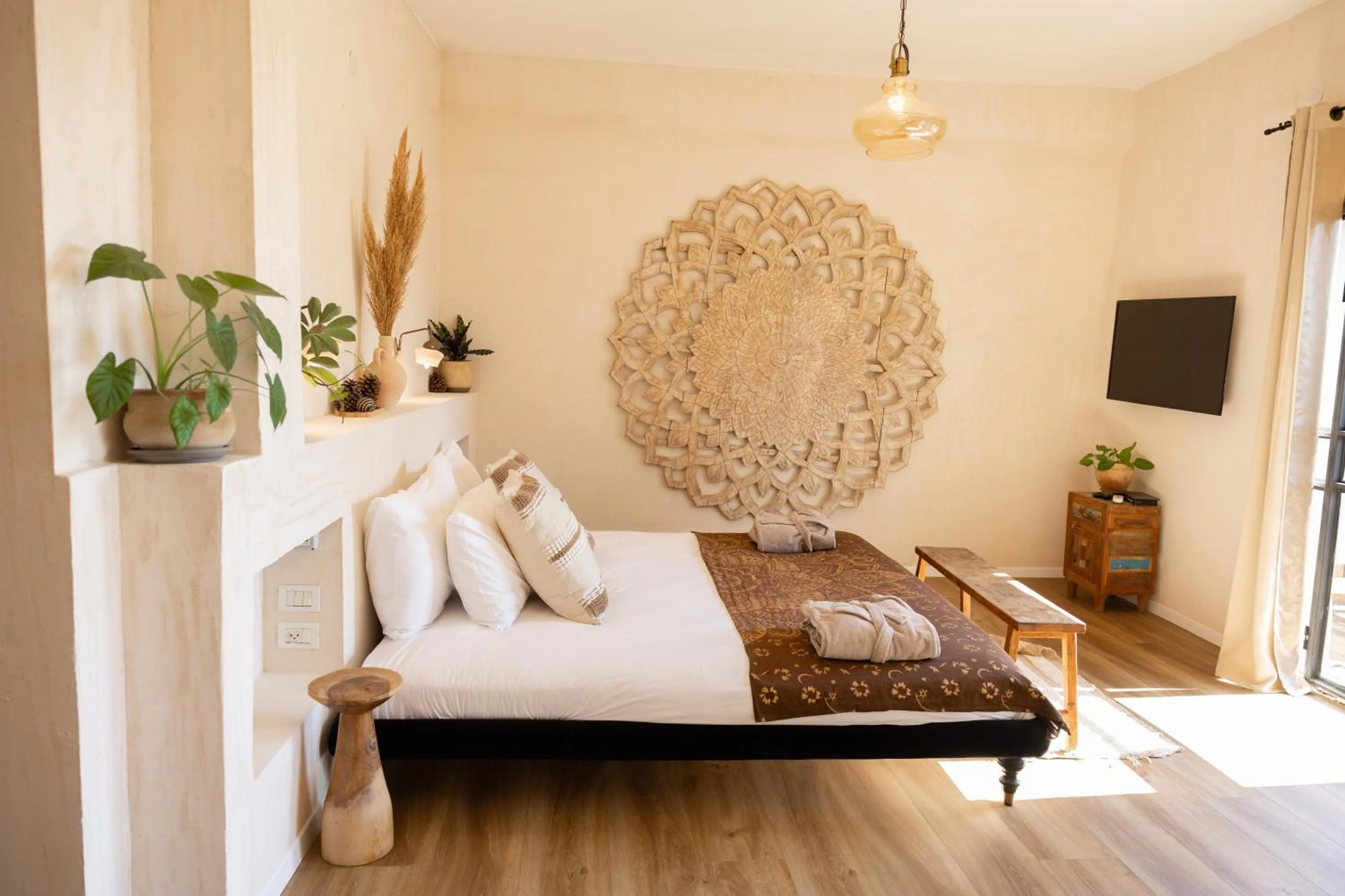 Bed in Beit Oren Hotel