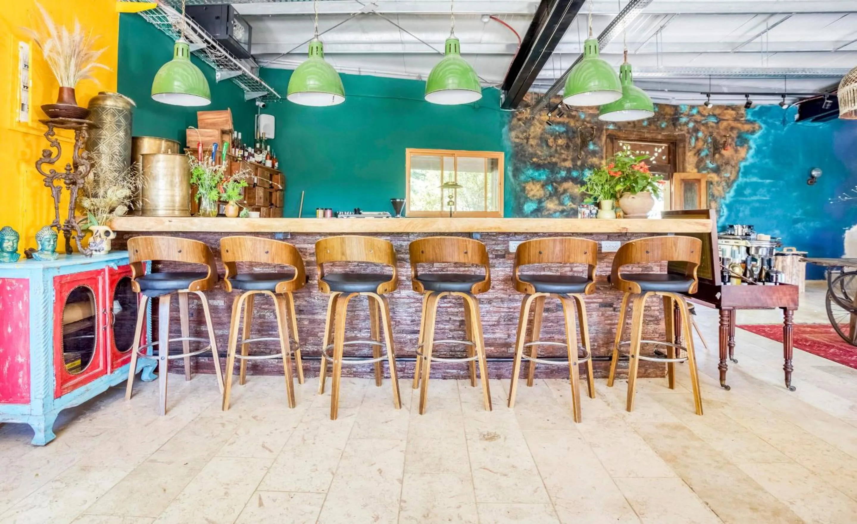 Lounge or bar in Beit Oren Hotel