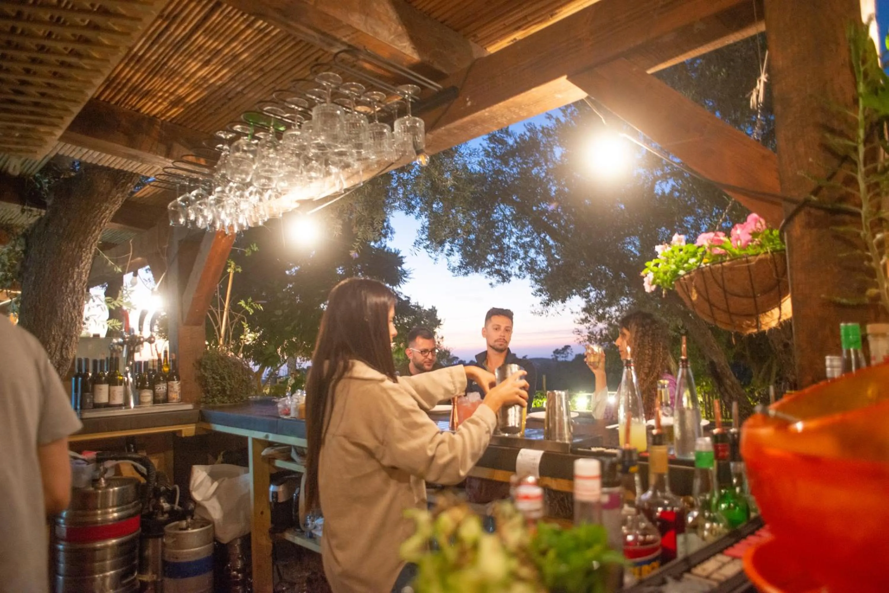 People in Beit Oren Hotel