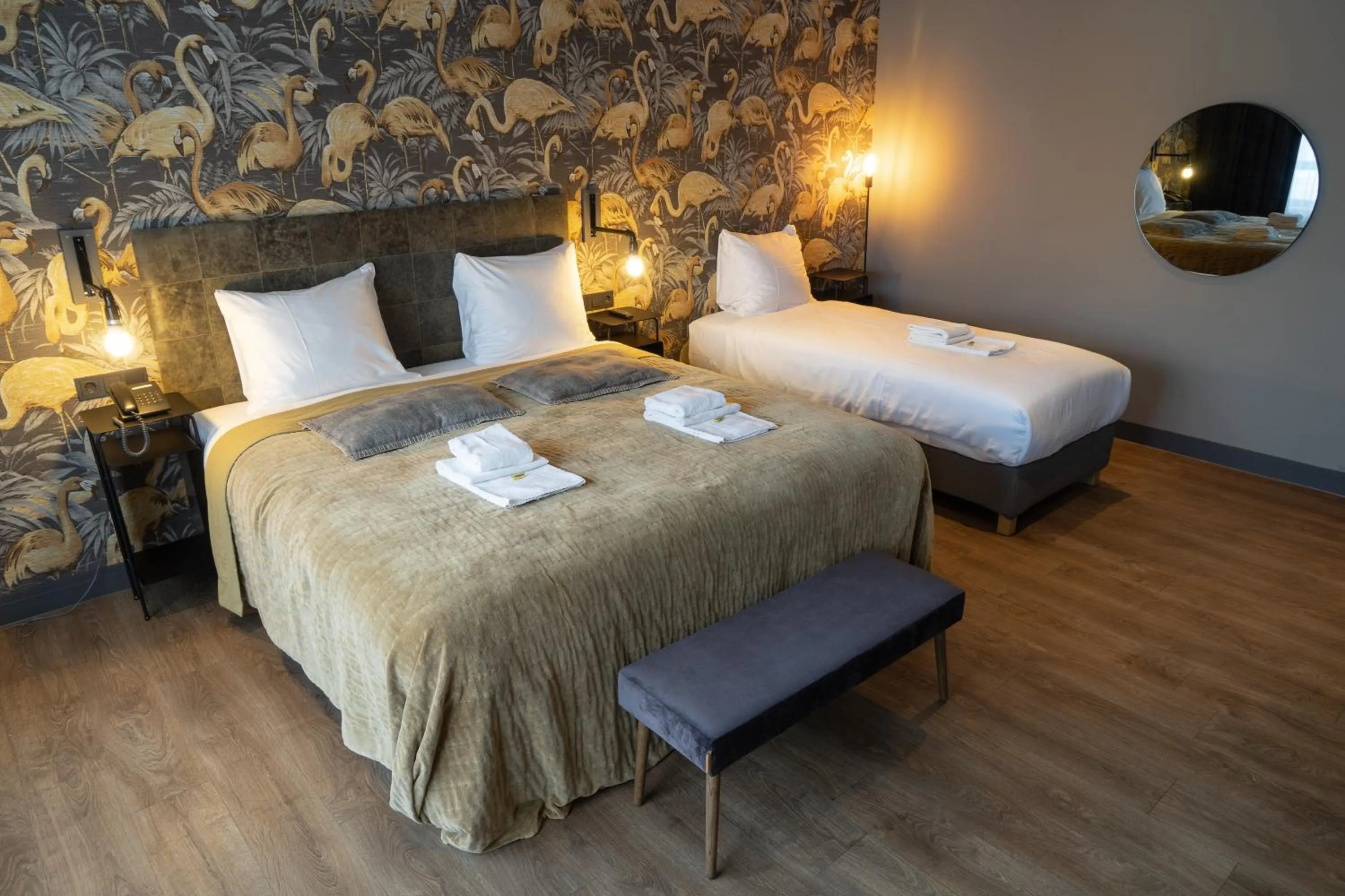 Bed in Boutique Suites Lisse - Keukenhof