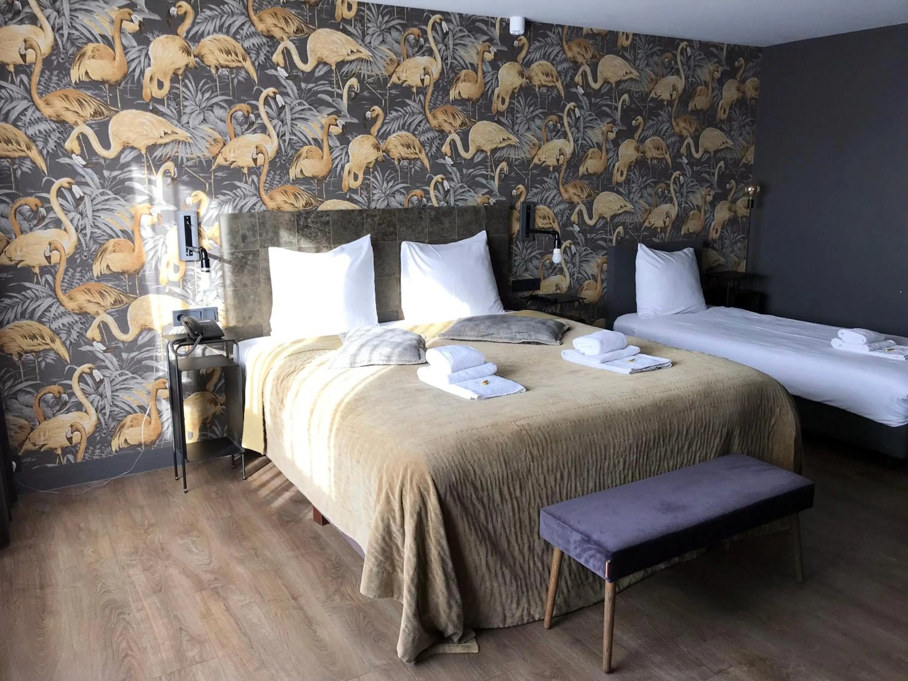 Bed in Boutique Suites Lisse - Keukenhof