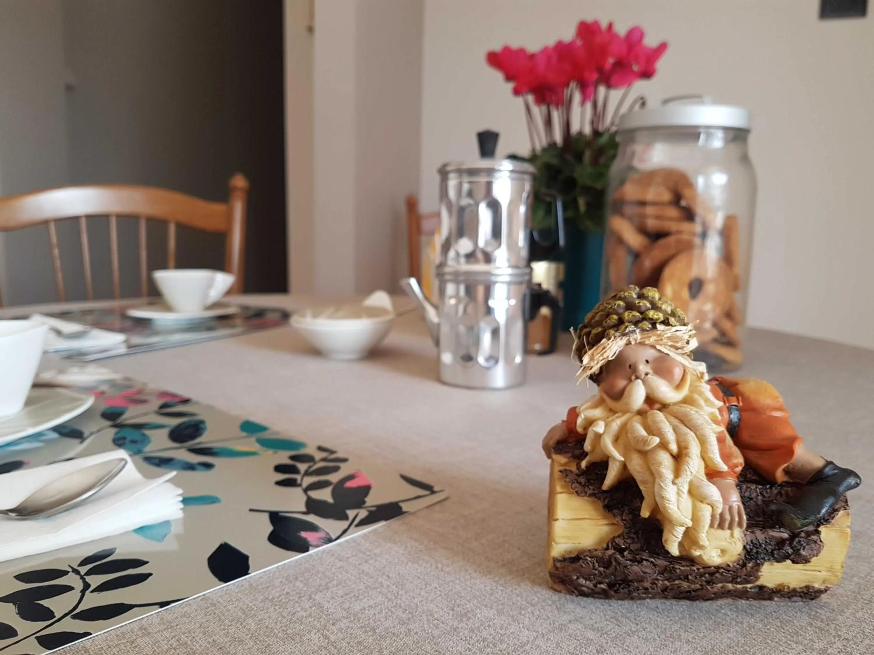 Food and drinks in b&b Tre Passi Dalla Torre