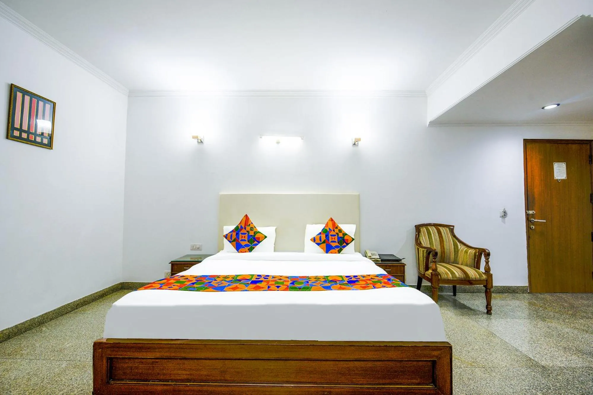 Bed in Hotel Exotica Leisure Valley, Gurgaon