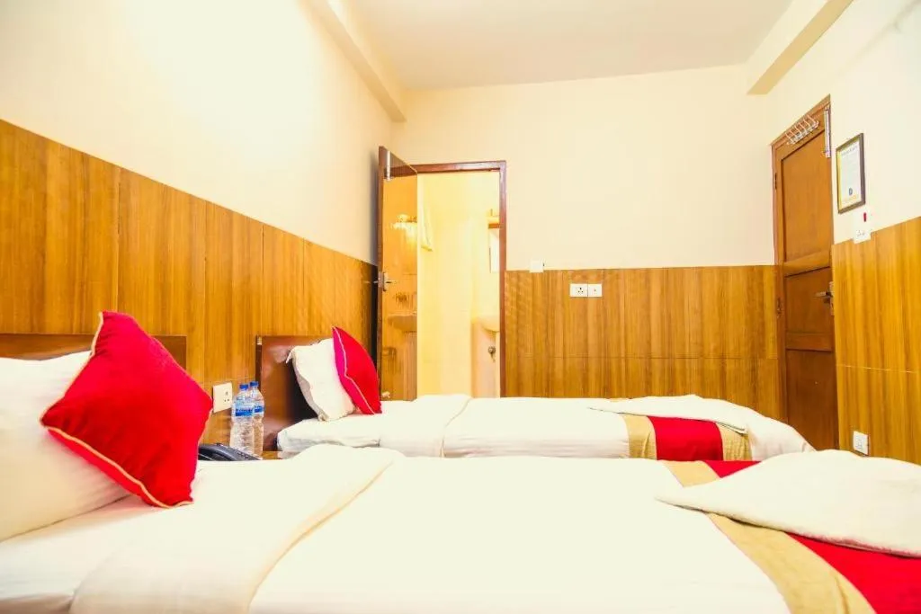 Photo of the whole room, Bed in Doors Hotel Thamel