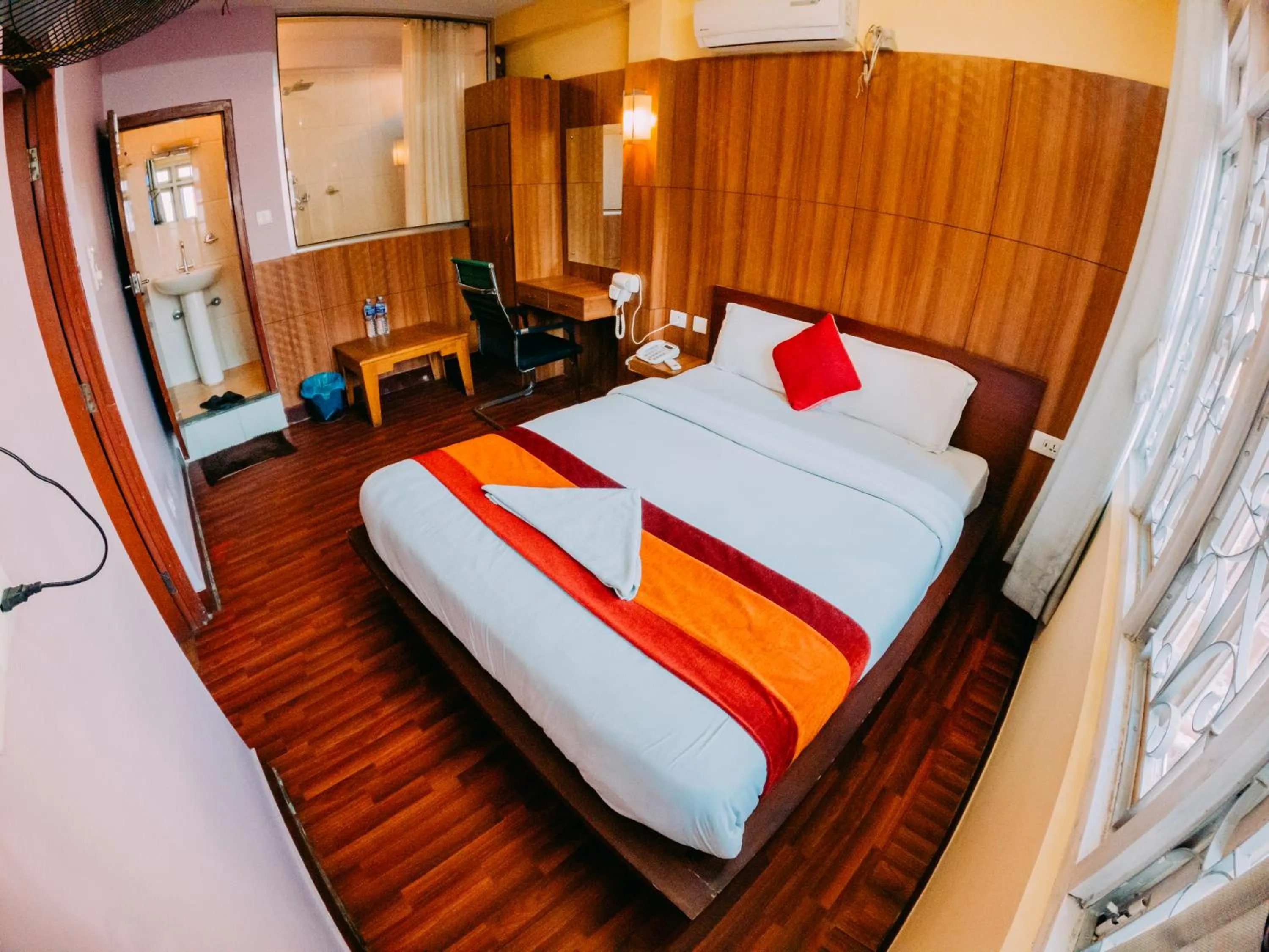 Photo of the whole room, Bed in Doors Hotel Thamel