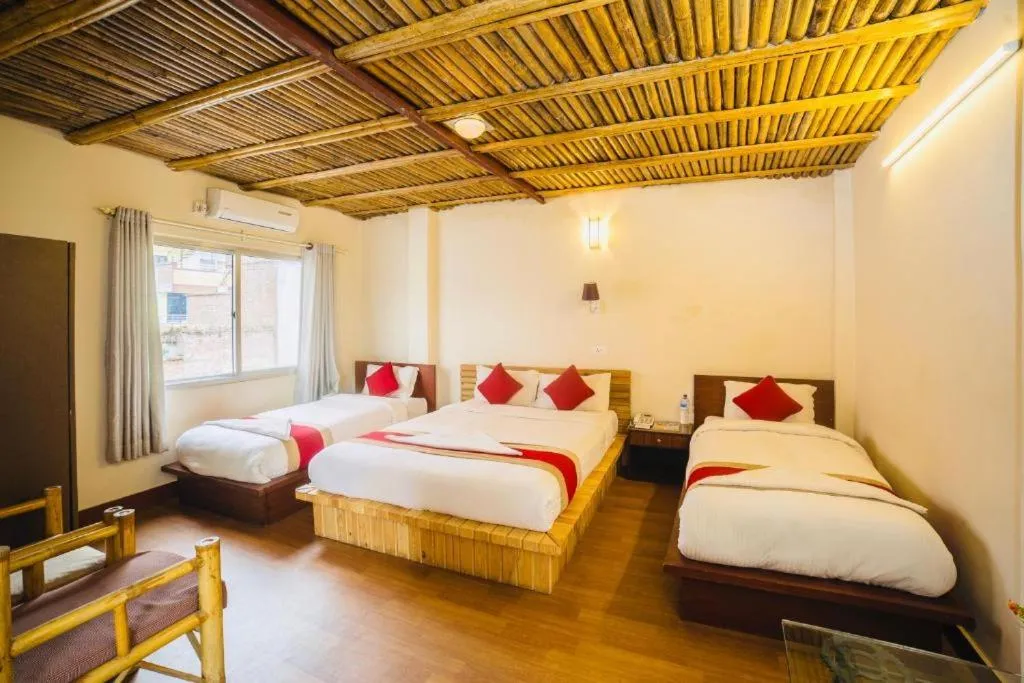 Photo of the whole room, Bed in Doors Hotel Thamel