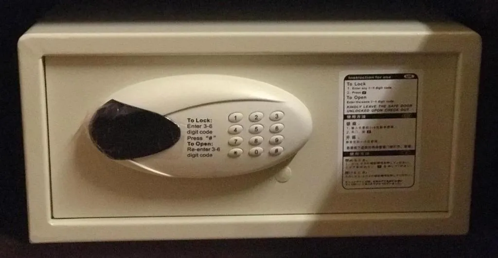 locker in Doors Hotel Thamel