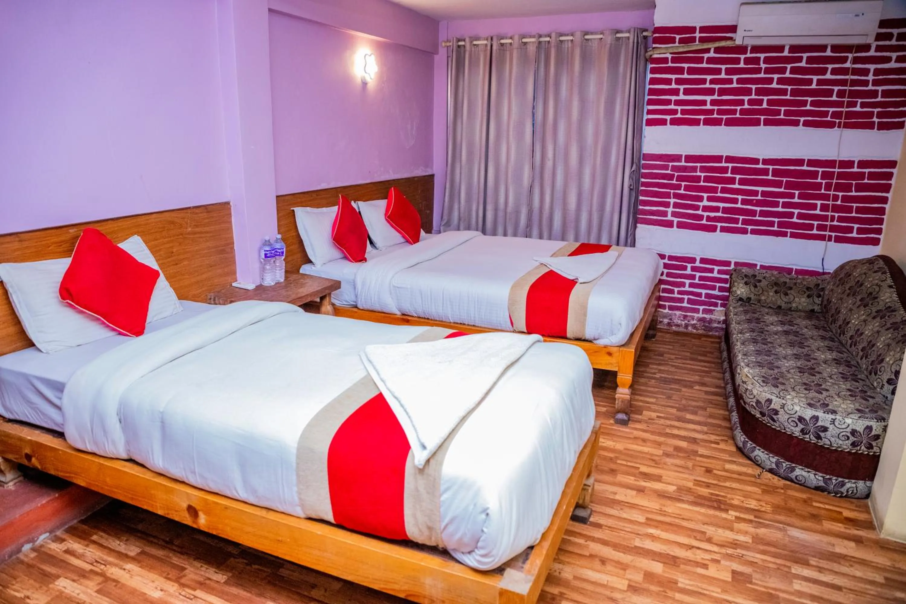Photo of the whole room, Bed in Doors Hotel Thamel