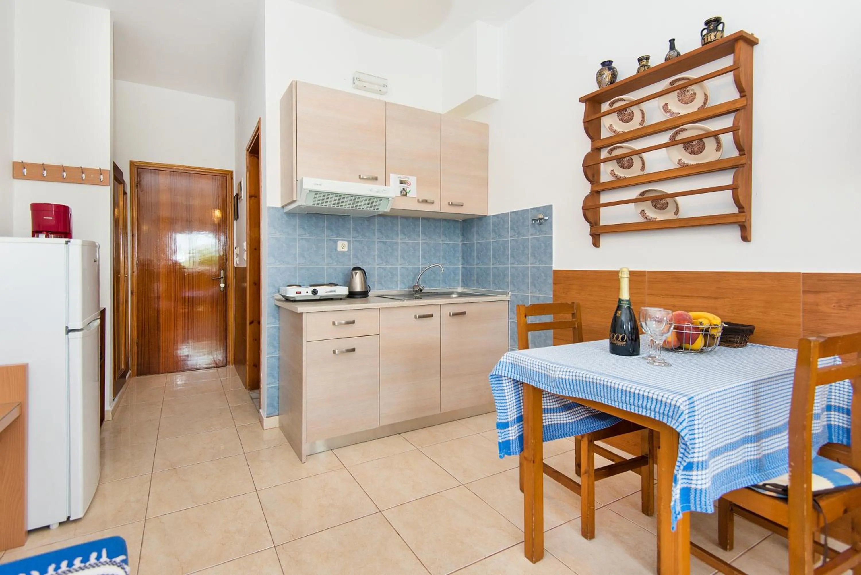 Kitchen or kitchenette in SCALA APARTS & STUDIOS - Rhodes