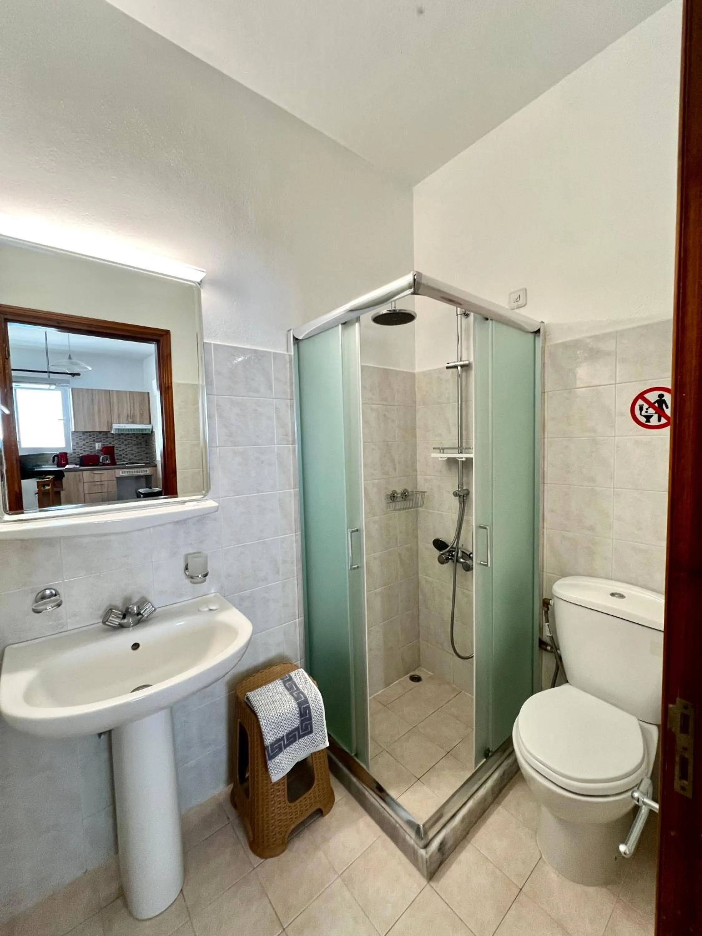 Shower in SCALA APARTS & STUDIOS - Rhodes